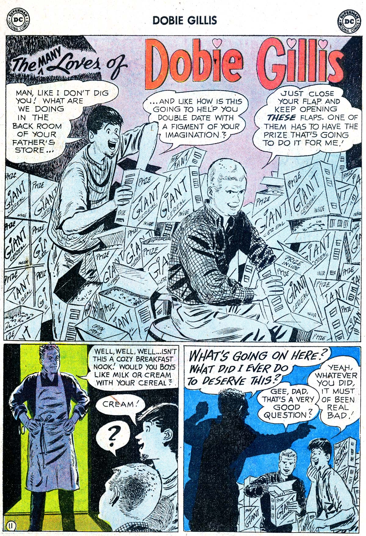 Read online Many Loves of Dobie Gillis comic -  Issue #5 - 15