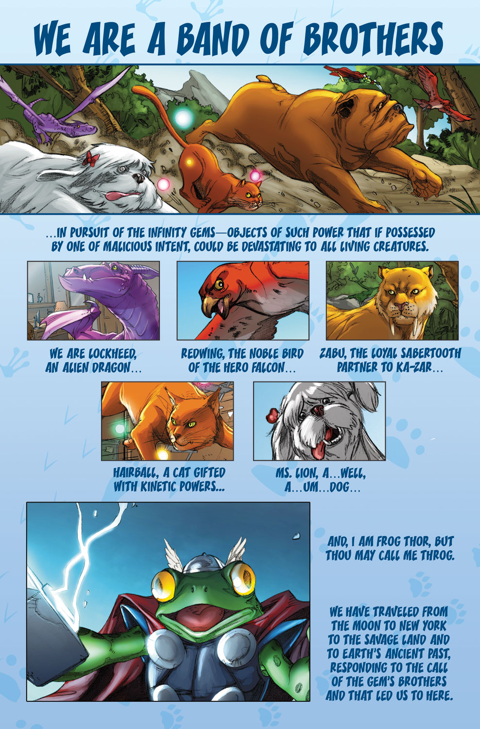 Read online Lockjaw and the Pet Avengers comic -  Issue #3 - 2