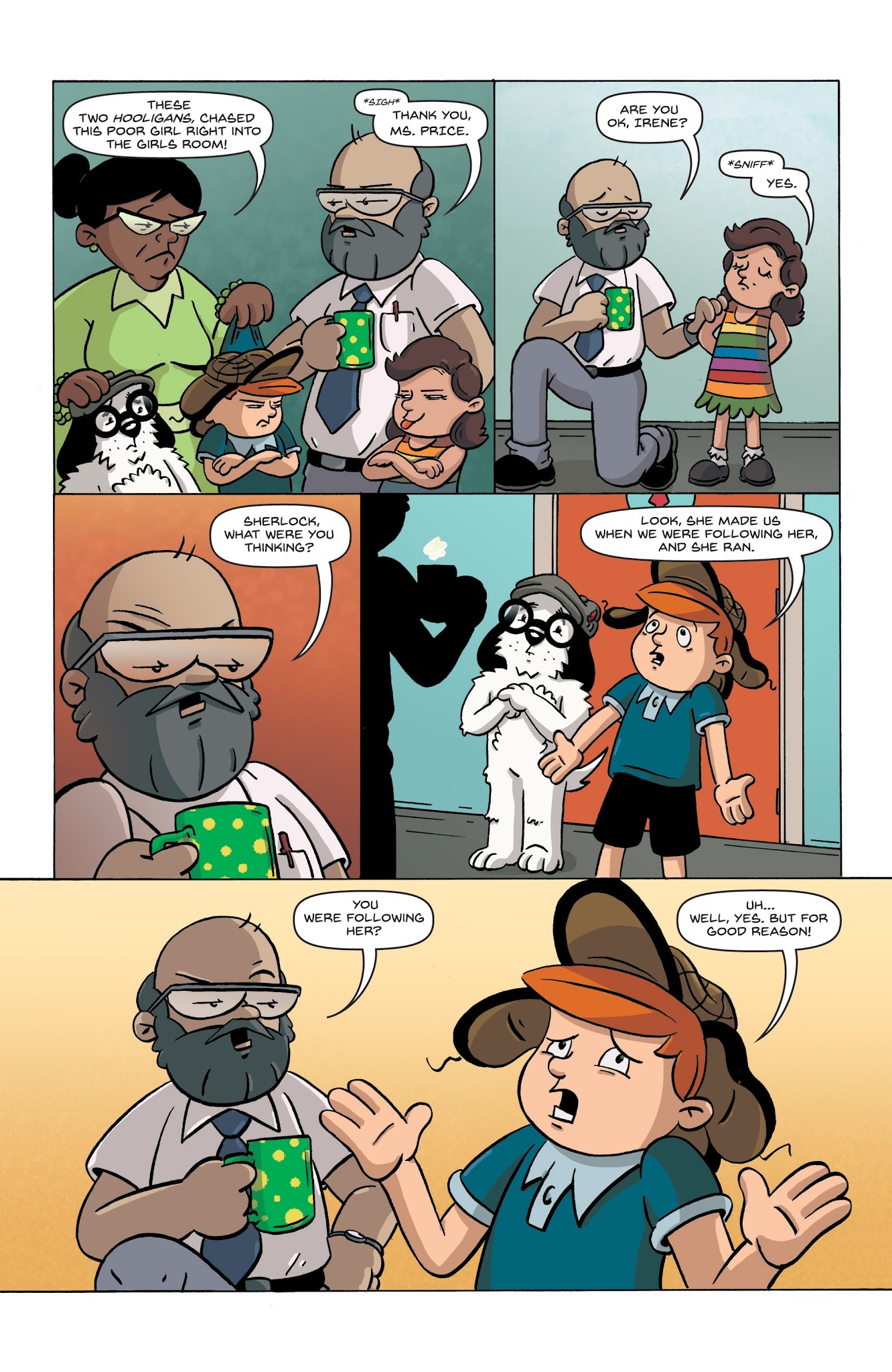 Read online Kid Sherlock comic -  Issue #3 - 18