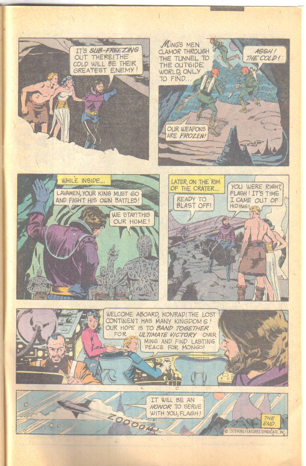 Read online Flash Gordon (1978) comic -  Issue #25 - 33