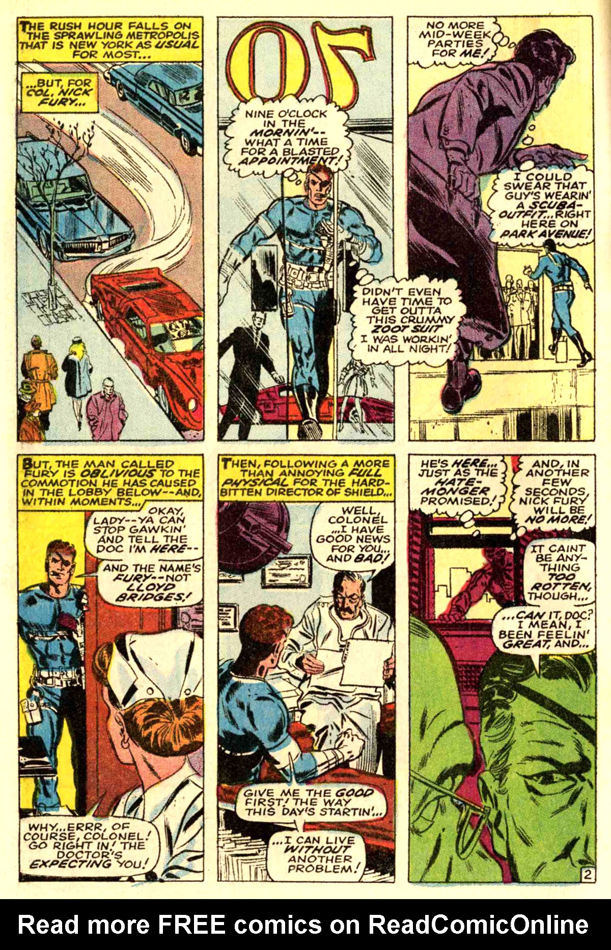 Read online Nick Fury, Agent of SHIELD comic -  Issue #9 - 4