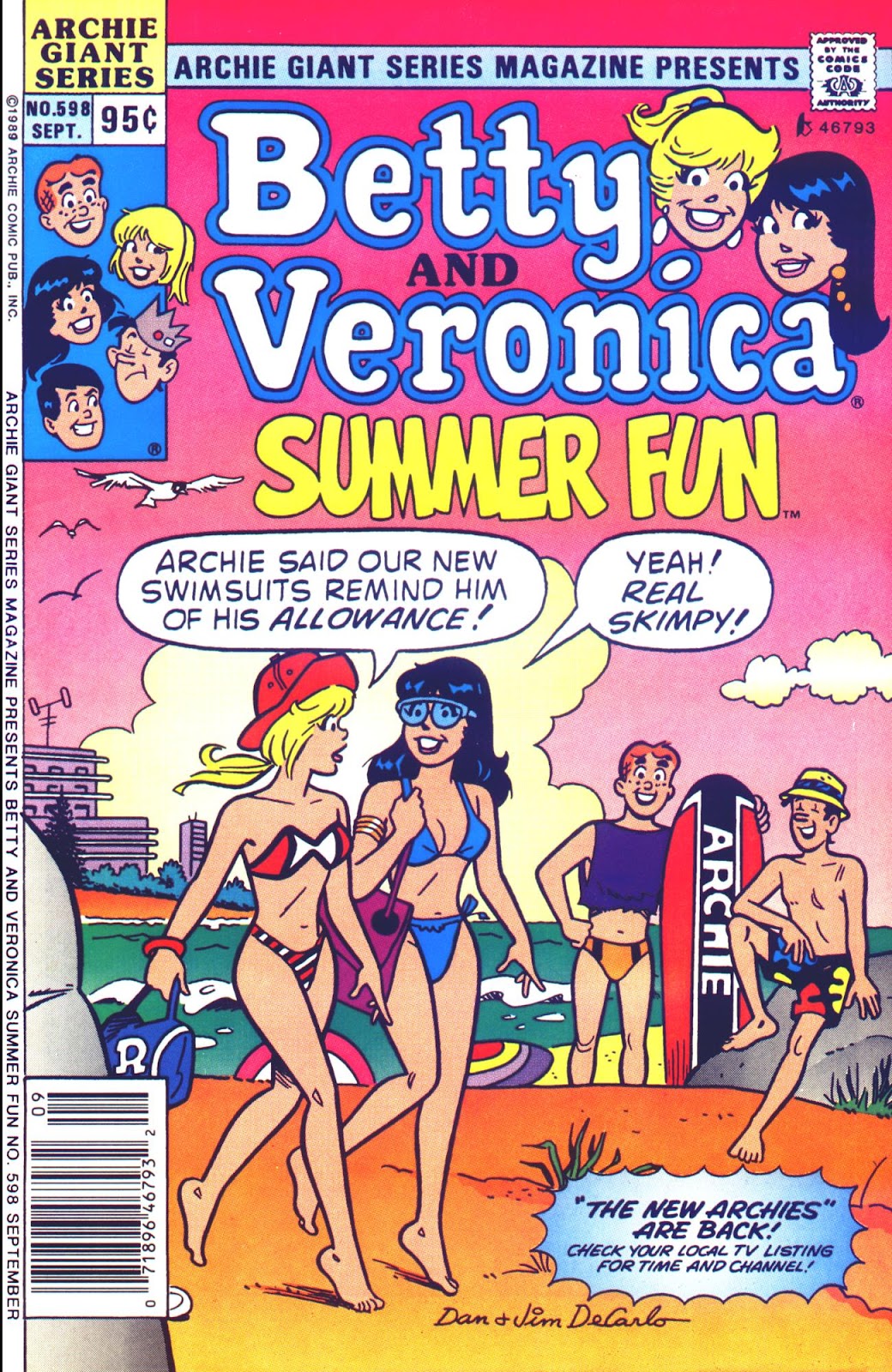 Archie Giant Series Magazine issue 598 - Page 1
