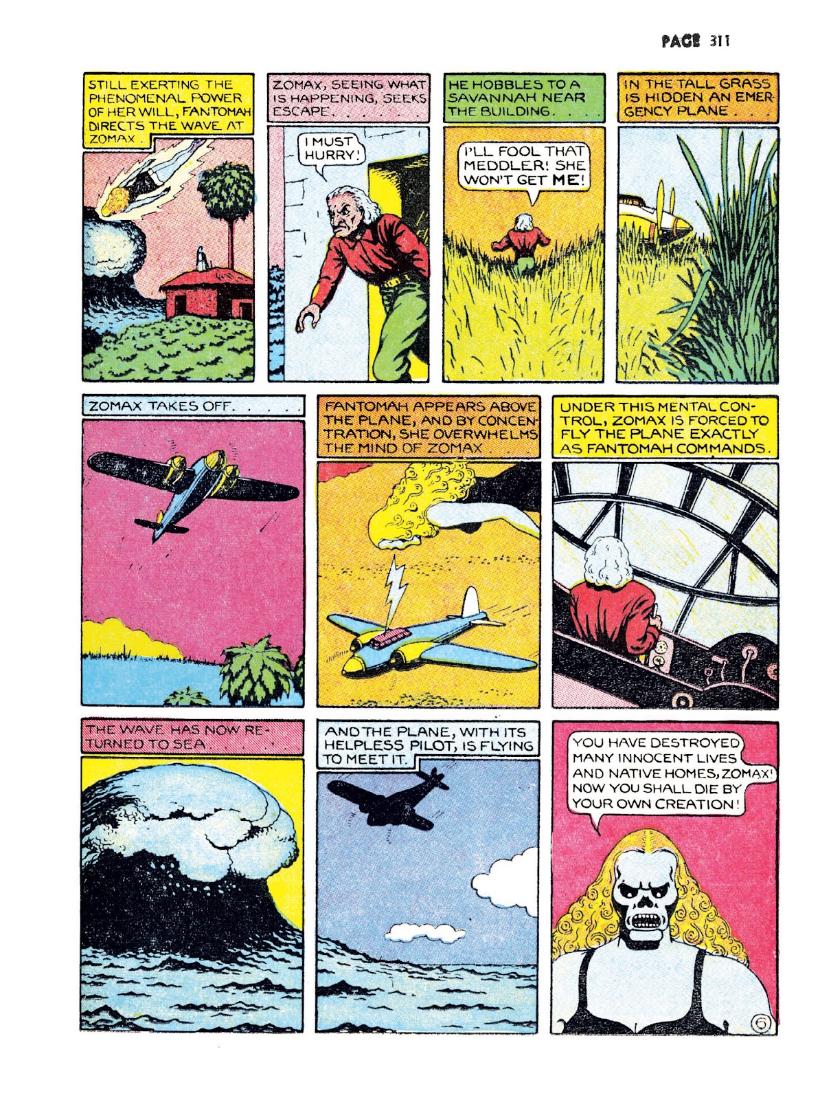 Turn Loose Our Death Rays and Kill Them All!: The Complete Works of Fletcher Hanks issue TPB (Part 4) - Page 44