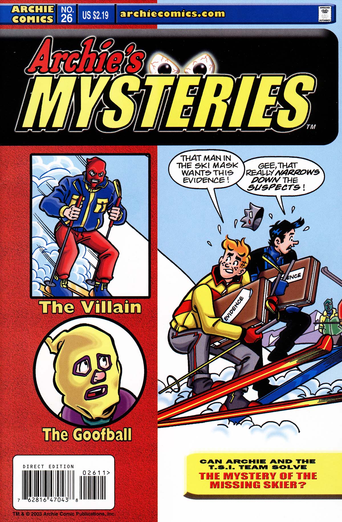Read online Archie's Weird Mysteries comic -  Issue #26 - 1