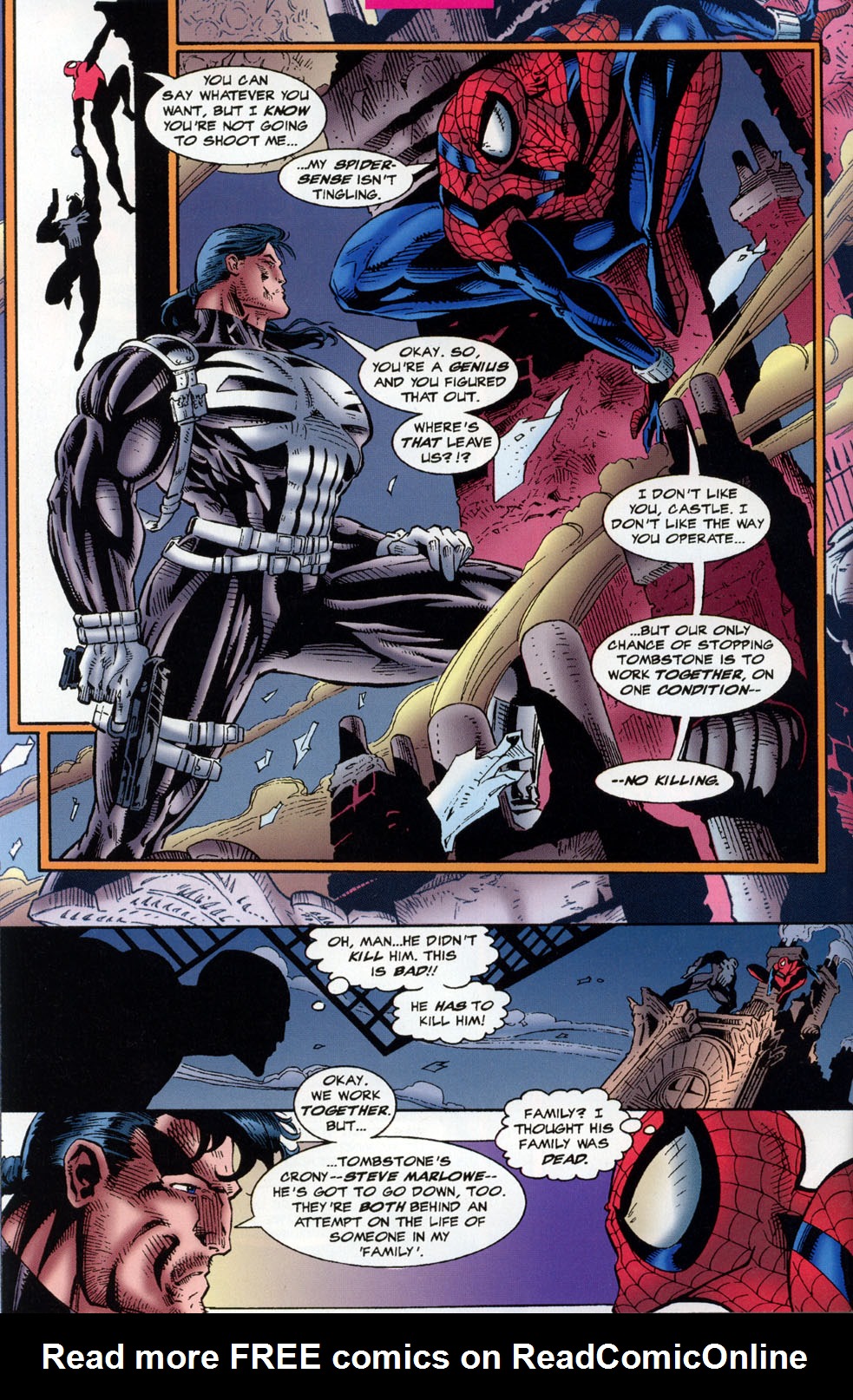 Read online Spider-Man/Punisher: Family Plot comic -  Issue #2 - 4