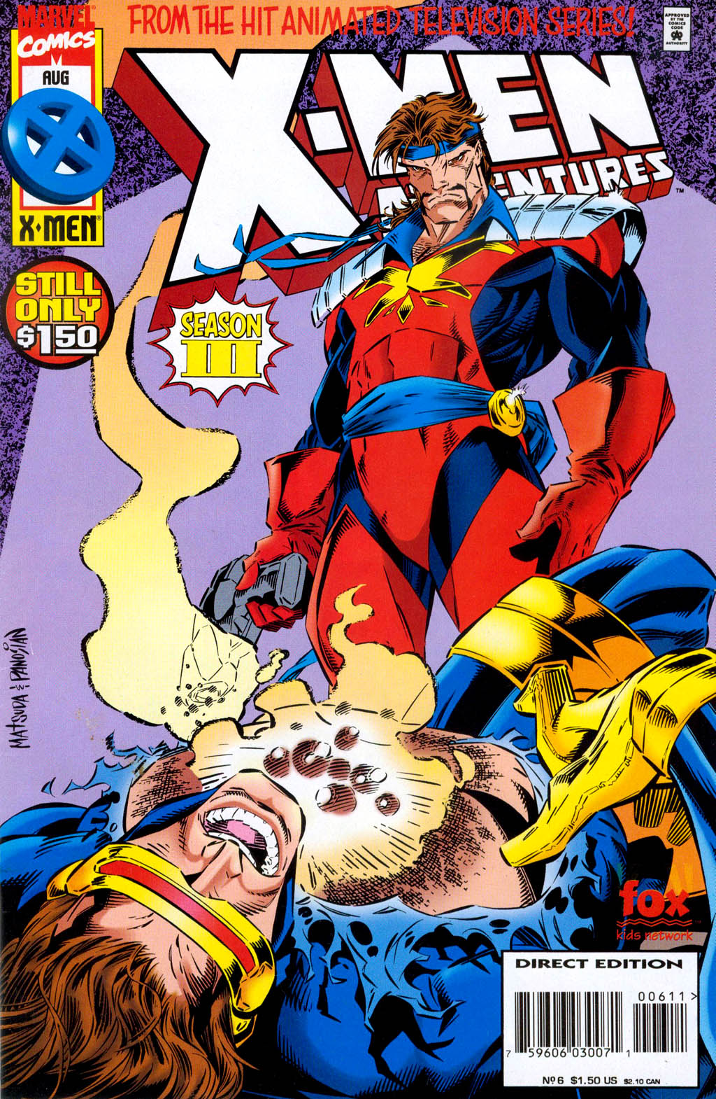 Read online X-Men Adventures (1995) comic -  Issue #6 - 1