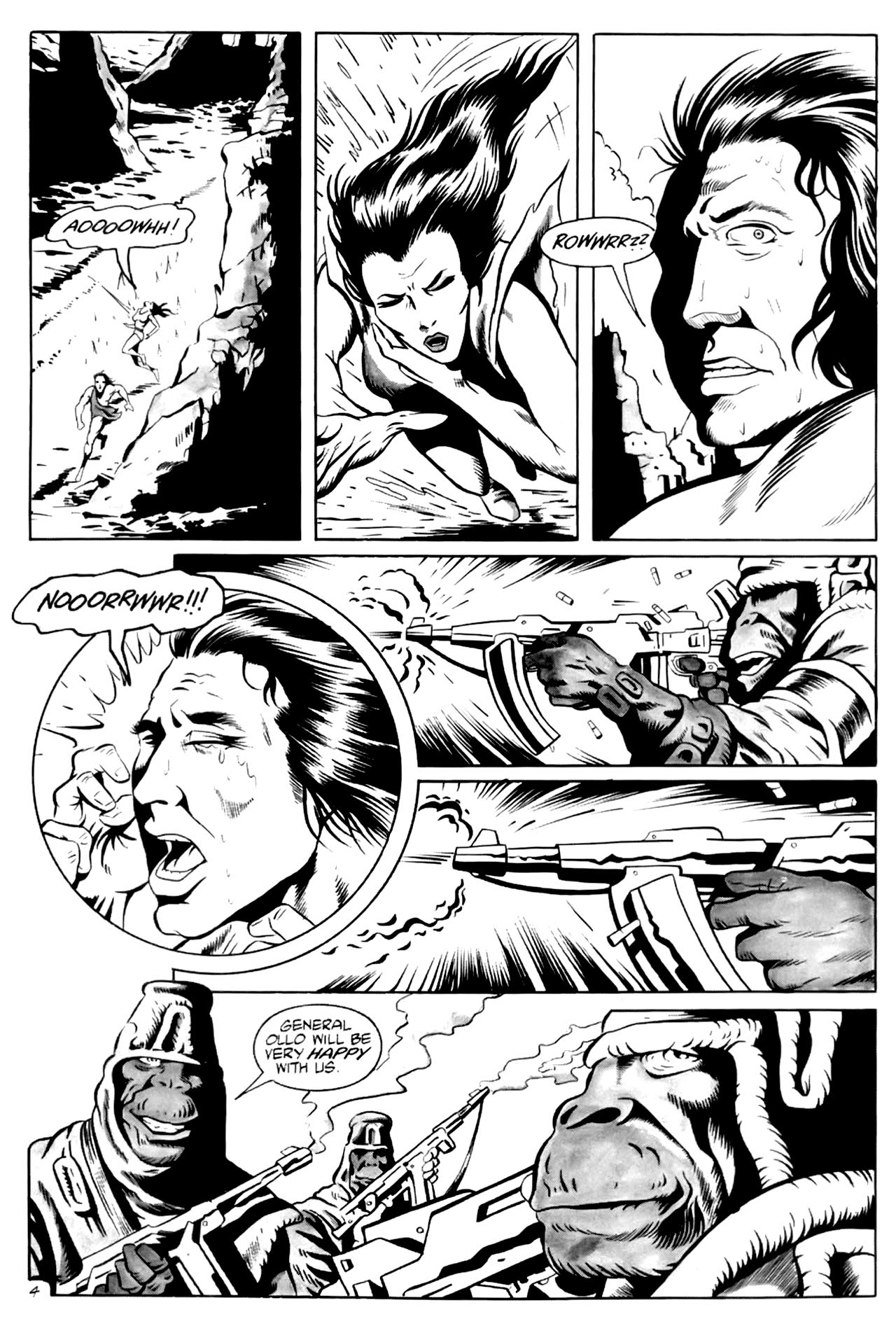 Read online Planet of the Apes (1990) comic -  Issue #2 - 6