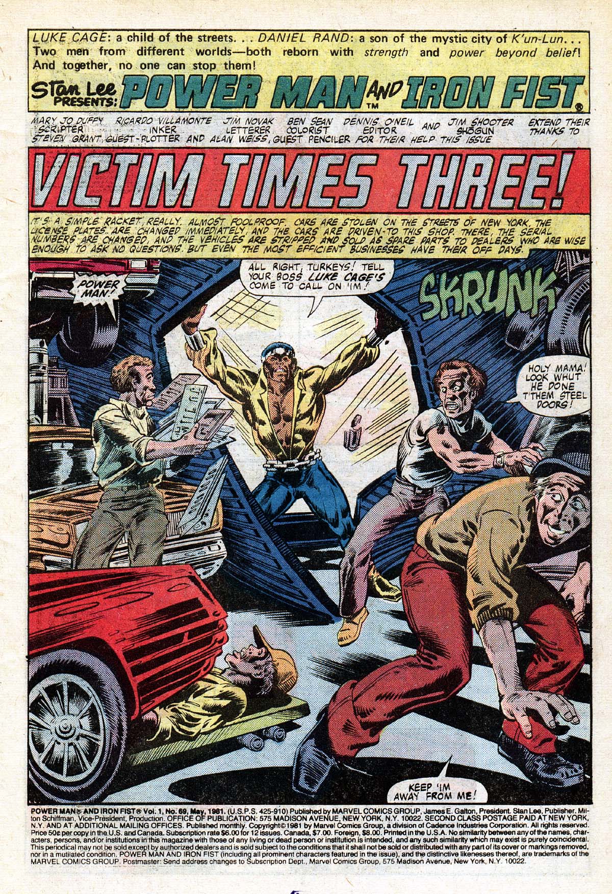 Read online Power Man and Iron Fist (1978) comic -  Issue #69 - 2