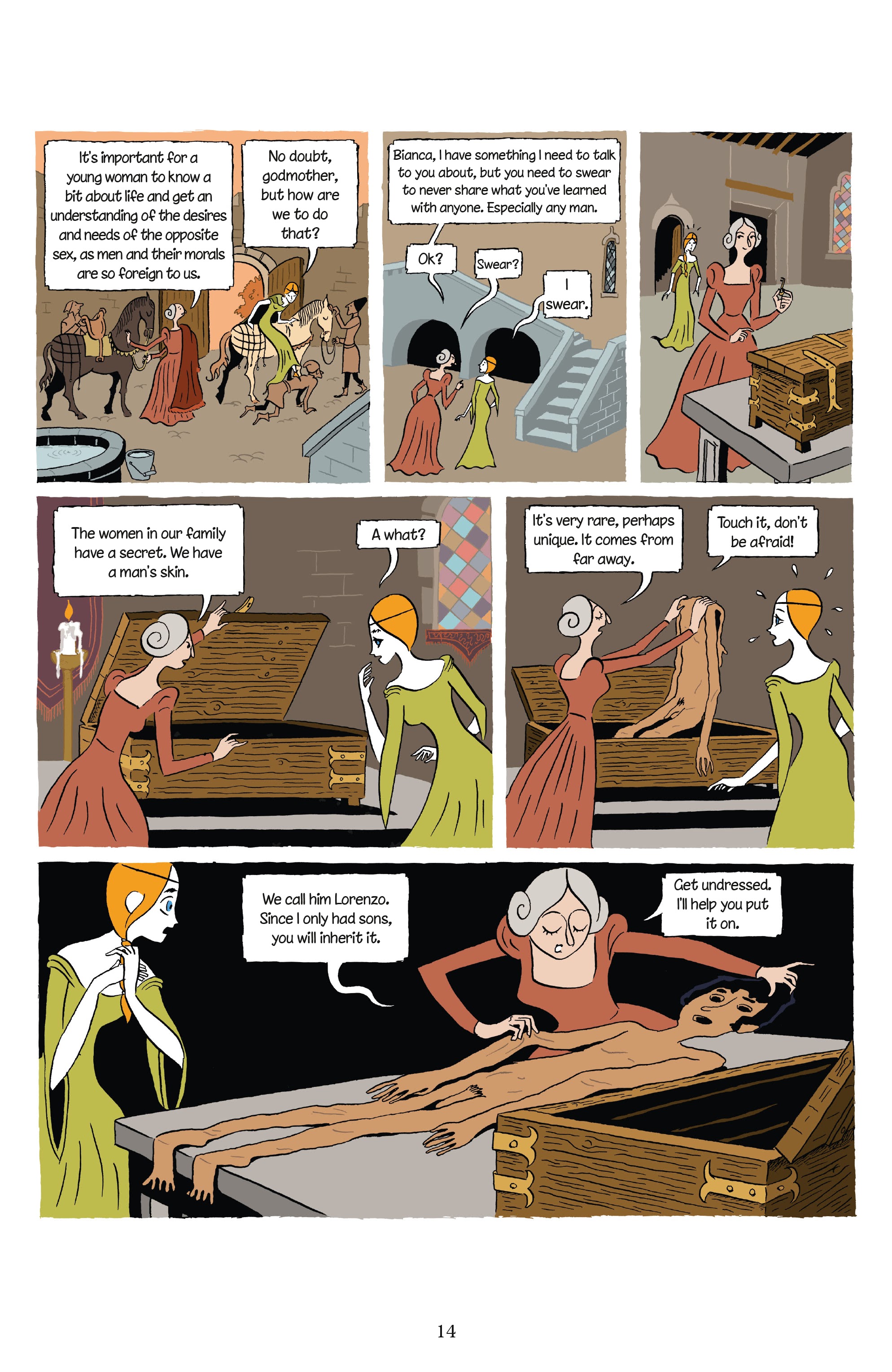 Read online A Man's Skin comic -  Issue # TPB (Part 1) - 15