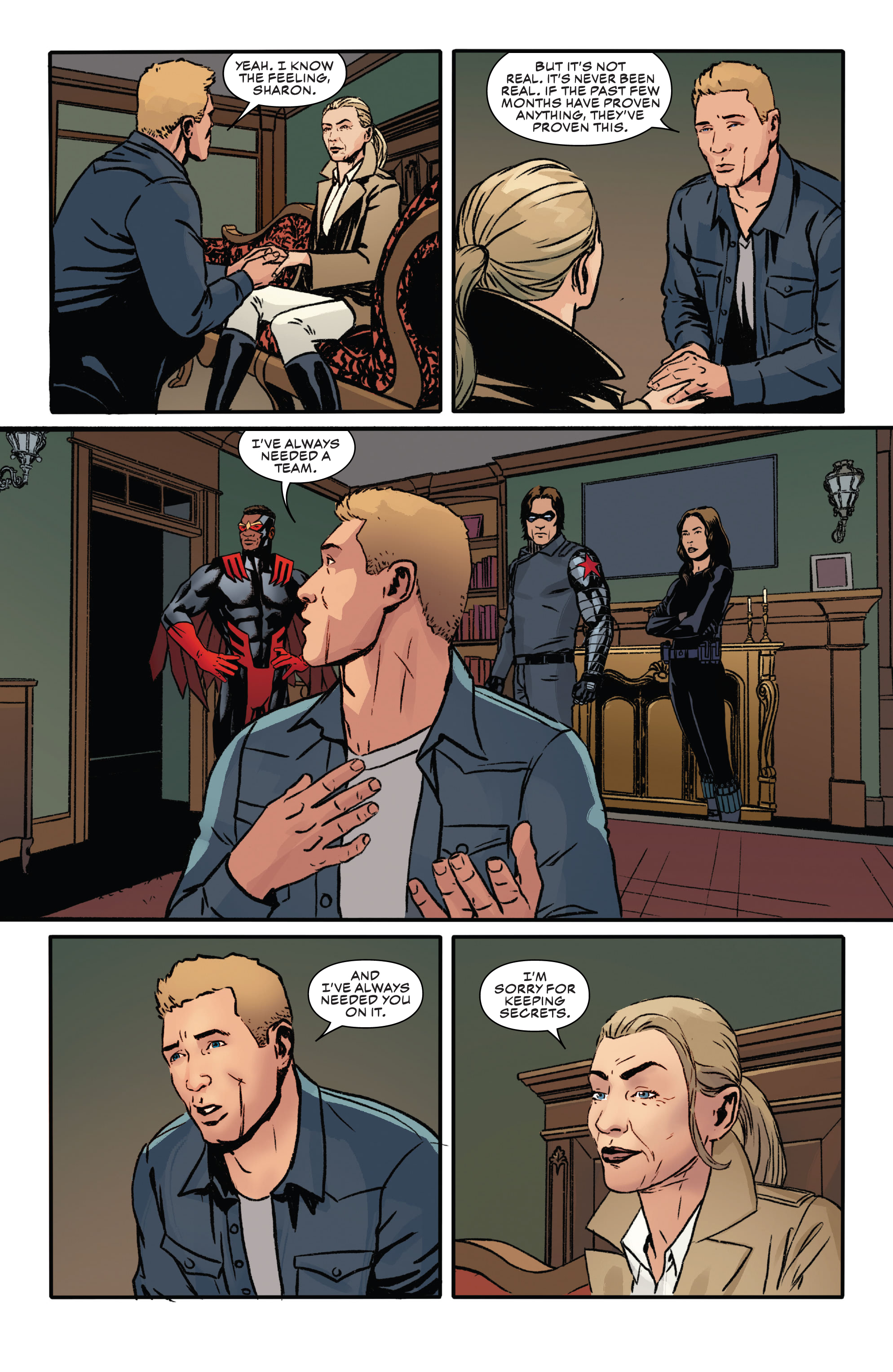Read online Captain America (2018) comic -  Issue #19 - 19