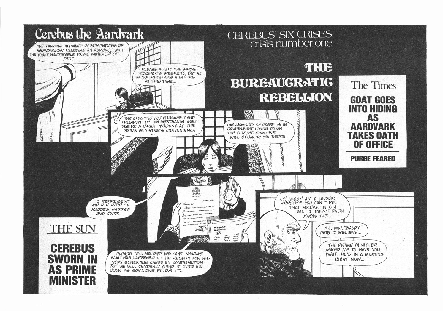 Read online Cerebus comic -  Issue #45 - 3