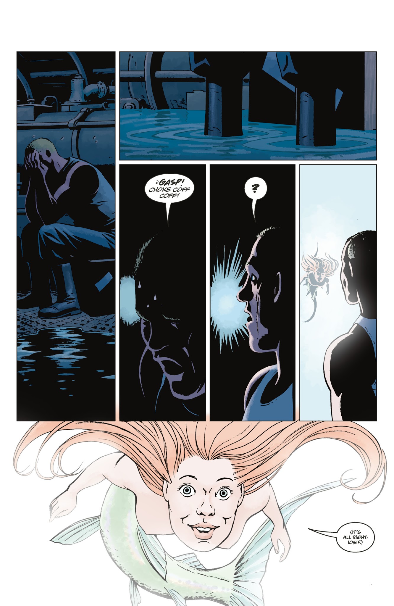 Read online Abe Sapien: The Devil Does Not Jest and Other Stories comic -  Issue # TPB - 38