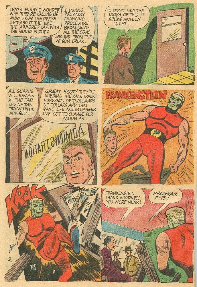 Read online Frankenstein (1964) comic -  Issue #3 - 8