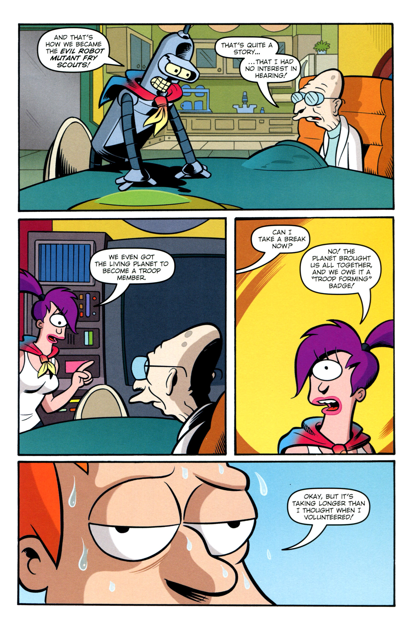 Read online Futurama Comics comic -  Issue #61 - 22