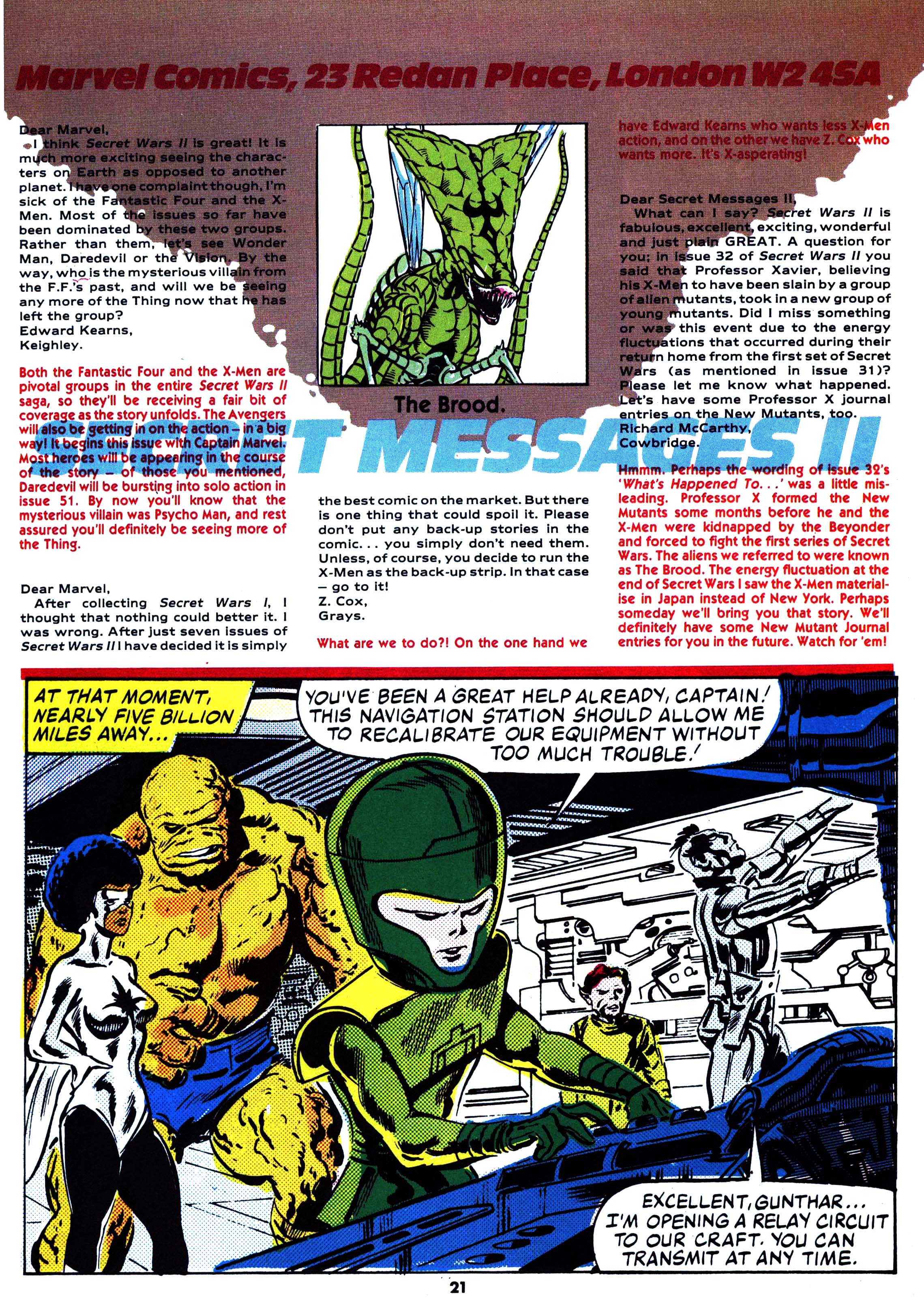 Read online Secret Wars (1985) comic -  Issue #46 - 21