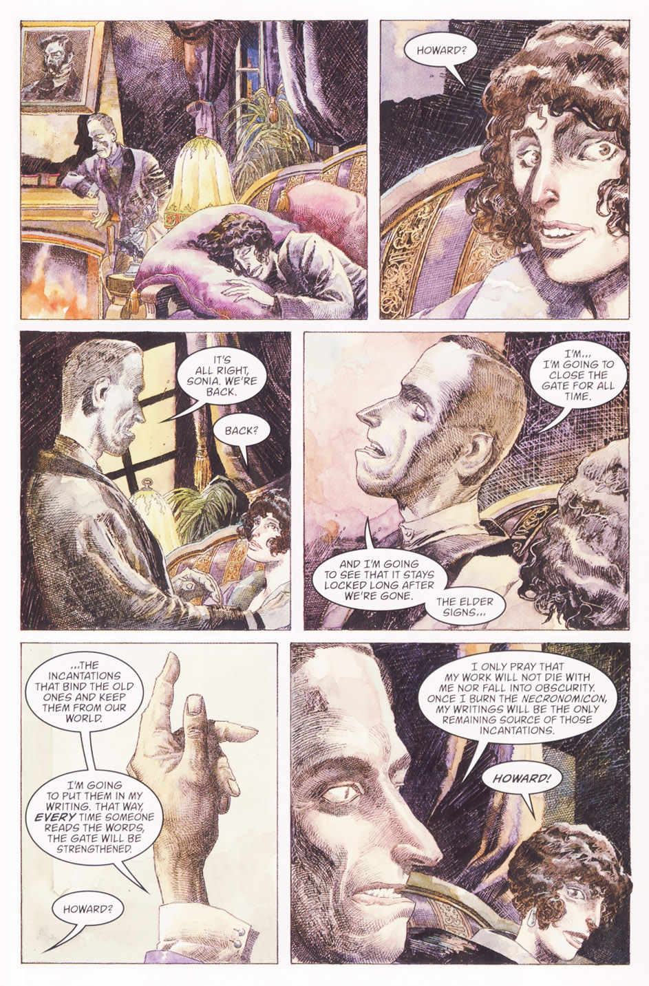 Read online Lovecraft comic -  Issue # TPB - 136