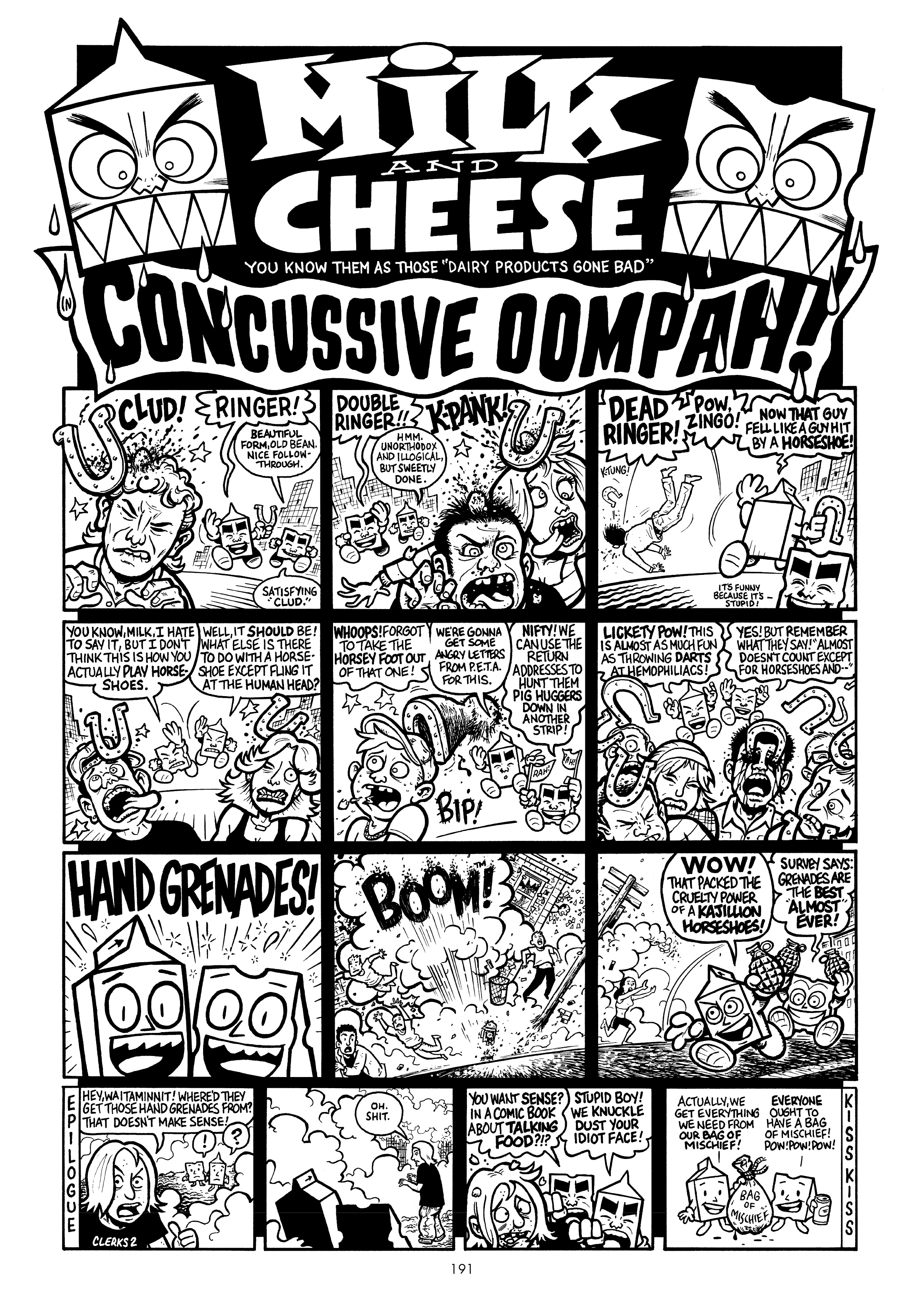 Read online Milk And Cheese: Dairy Products Gone Bad! comic -  Issue # Full - 192