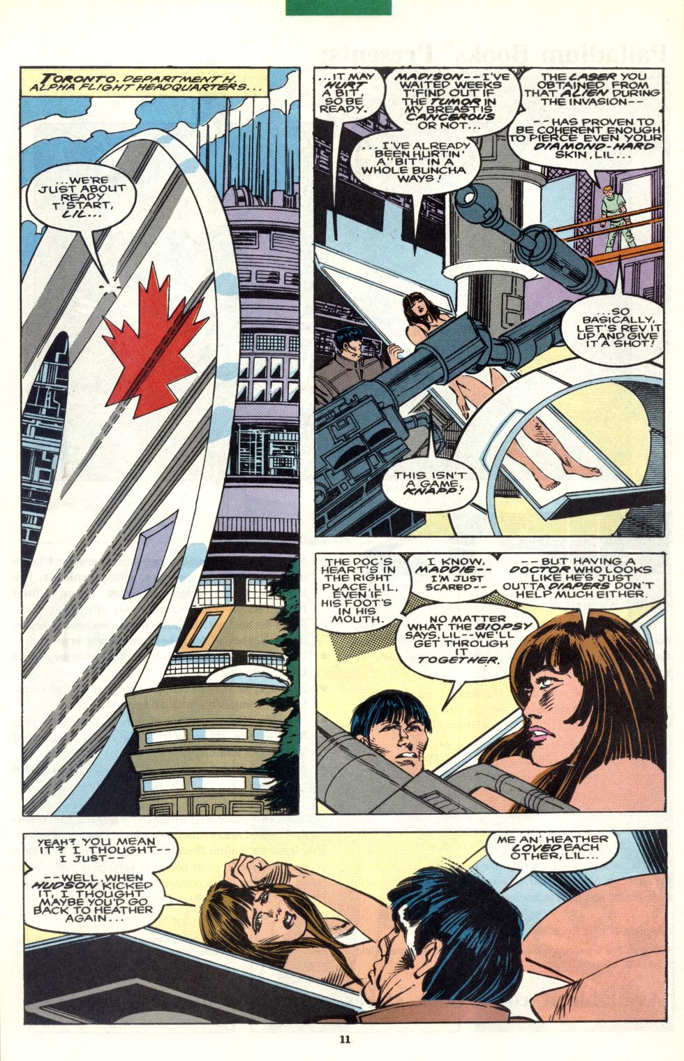 Read online Alpha Flight (1983) comic -  Issue #101 - 10