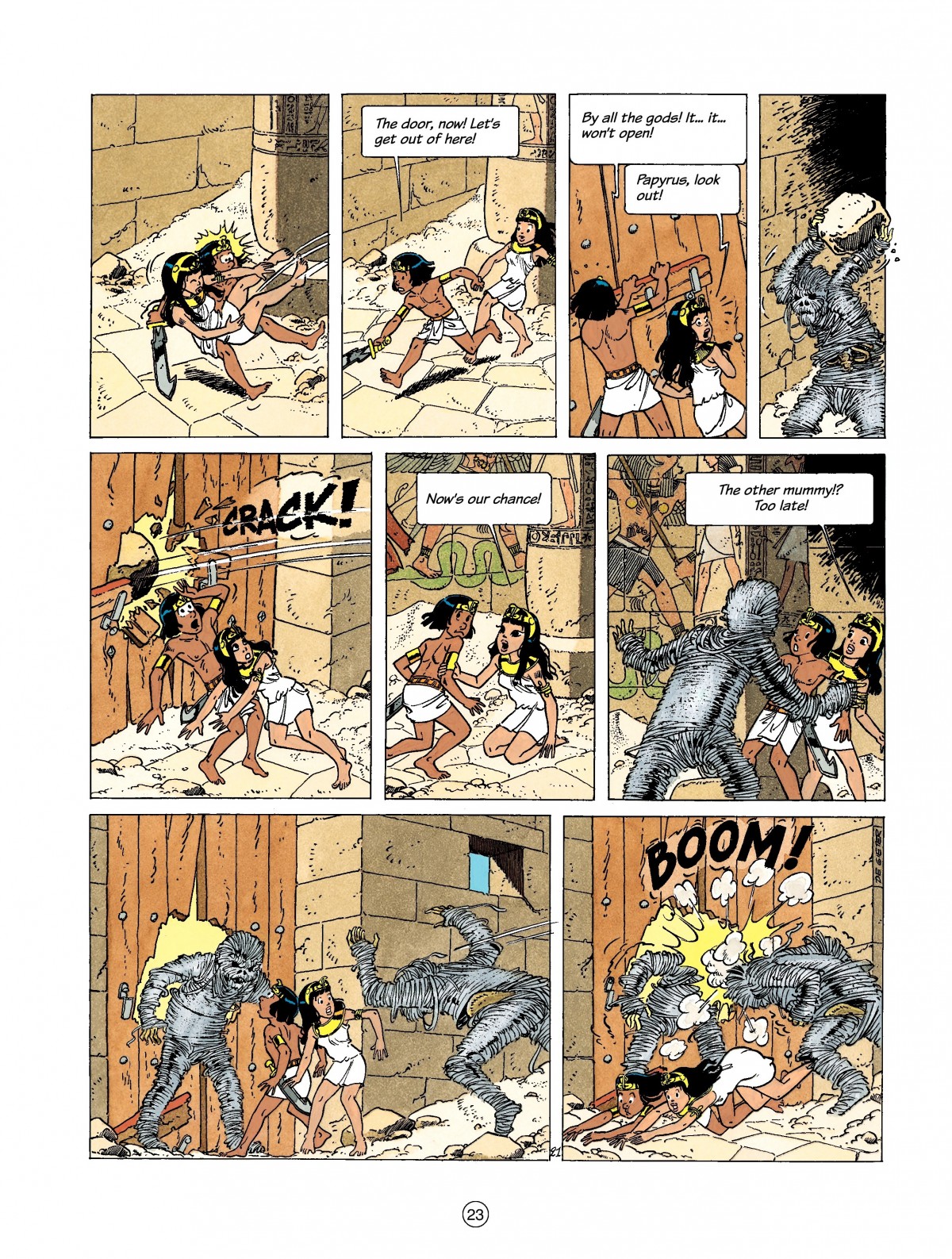 Read online Papyrus comic -  Issue #4 - 23