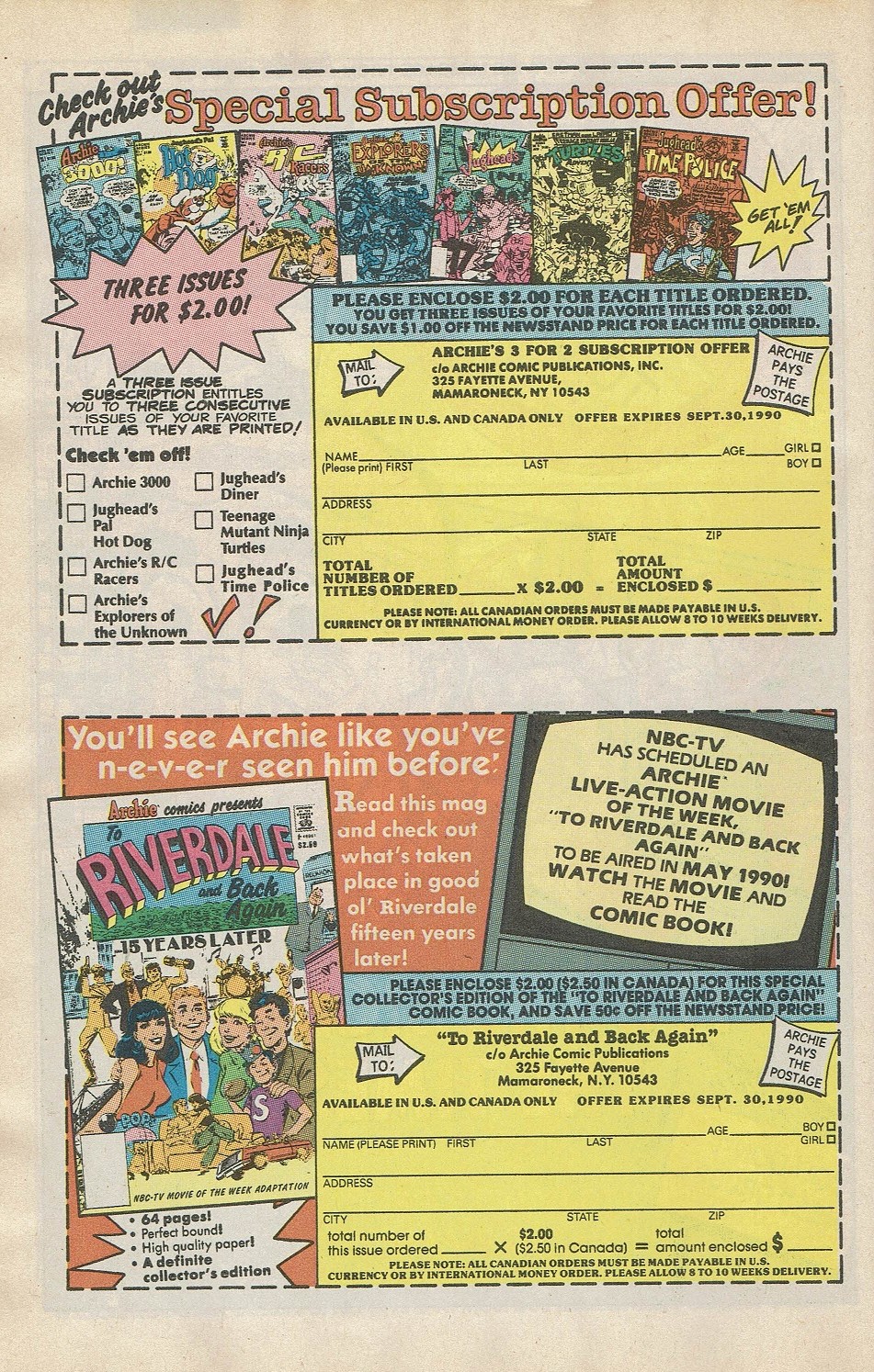 Read online Archie 3000! (1989) comic -  Issue #9 - 34