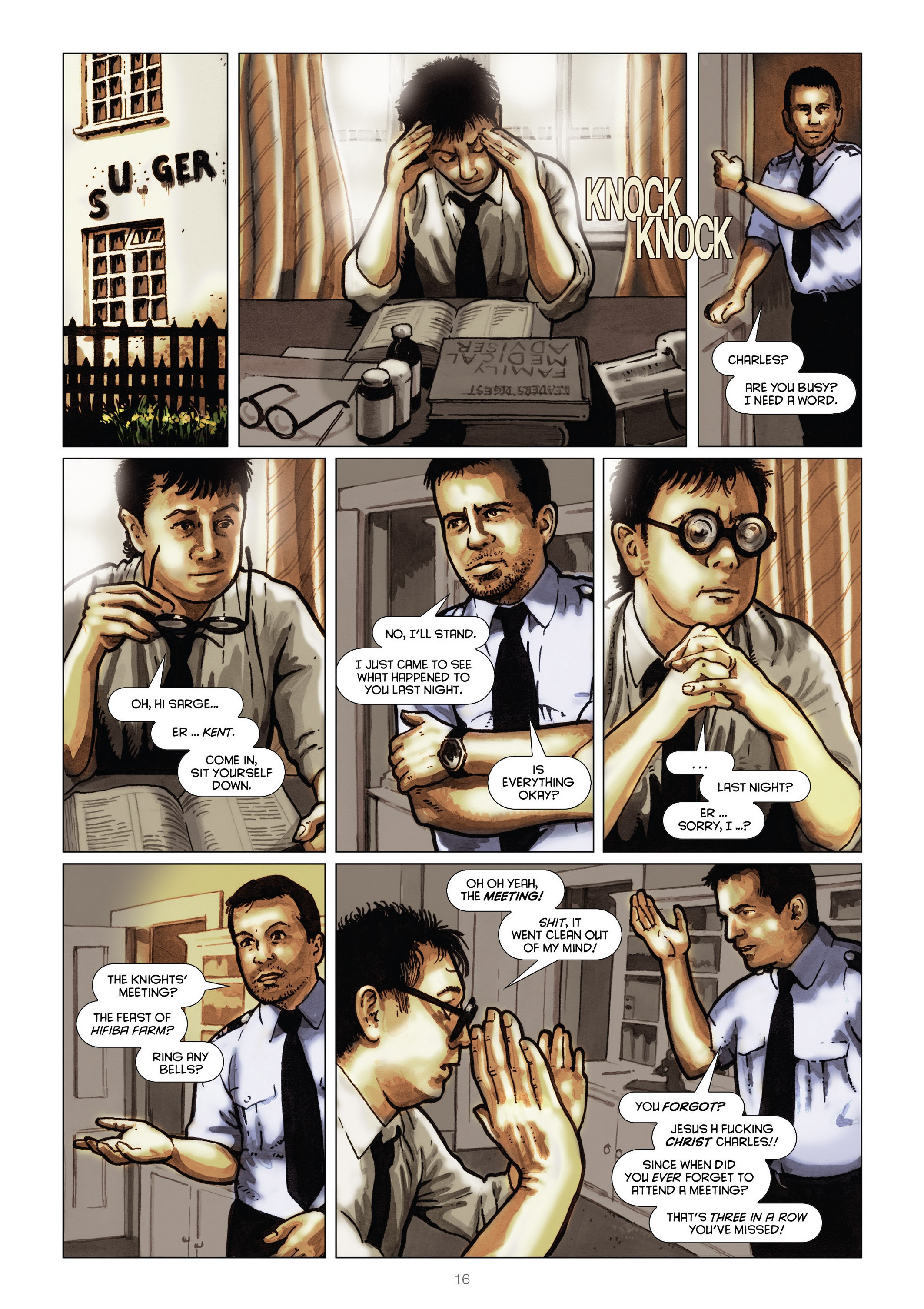 Read online Meanwhile... comic -  Issue #1 - 16