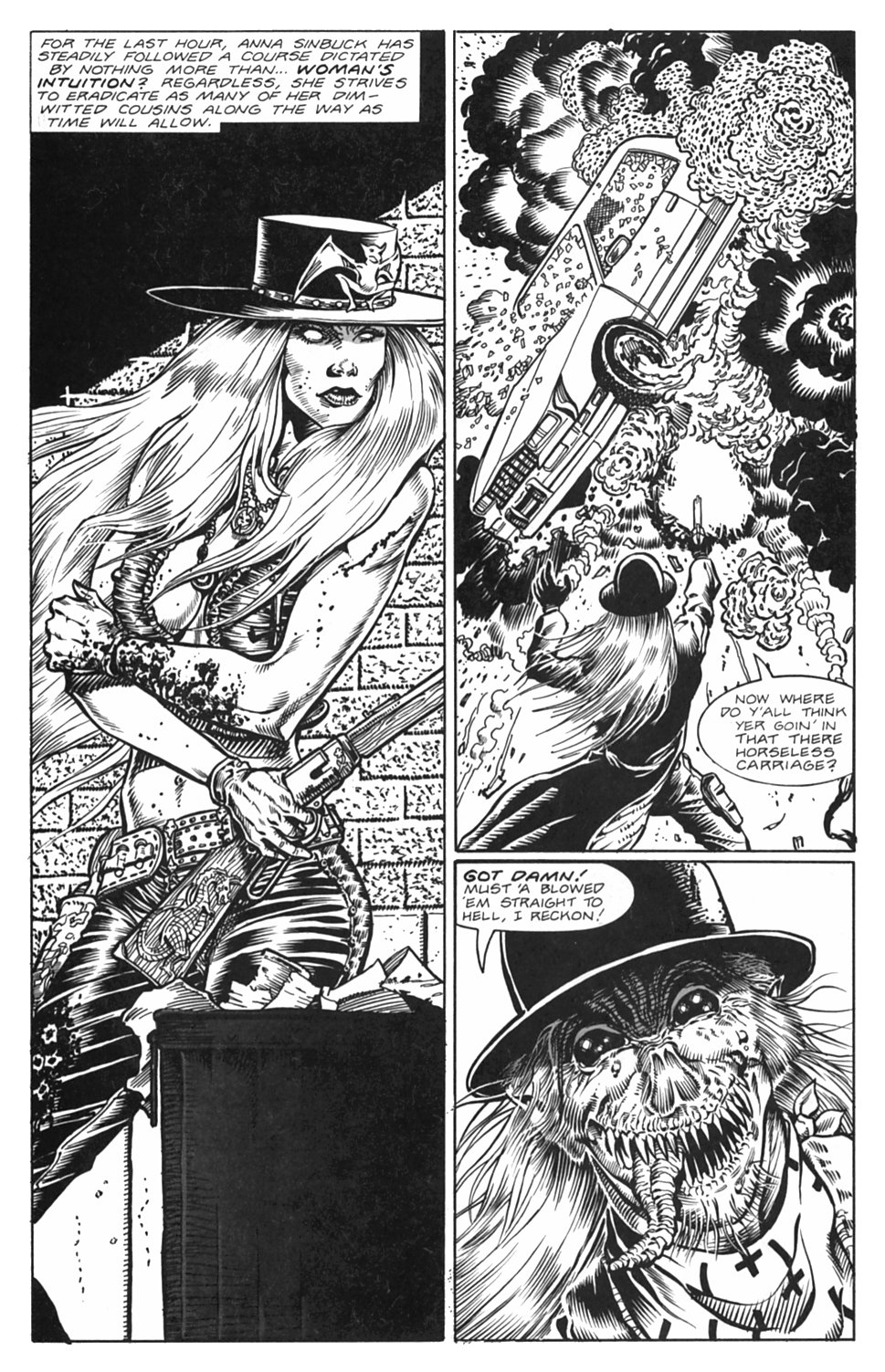 Read online Gunfighters in Hell comic -  Issue #5 - 16