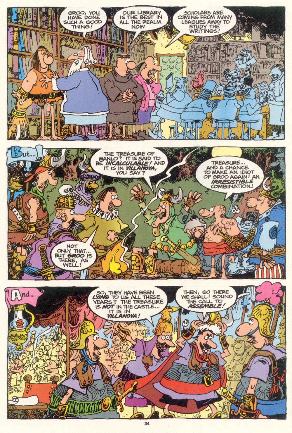 Read online Sergio Aragonés Groo the Wanderer comic -  Issue #100 - 35