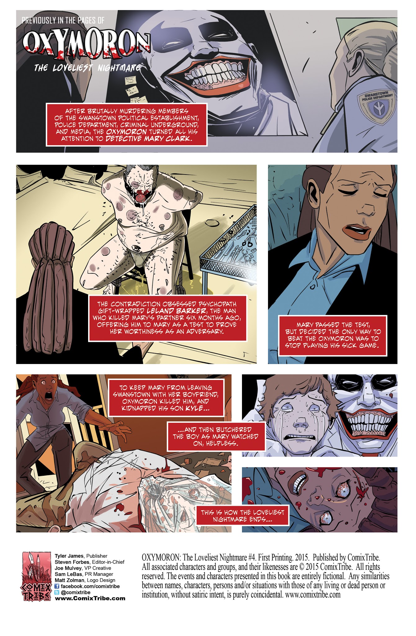 Read online Oxymoron: The Loveliest Nightmare comic -  Issue #4 - 3