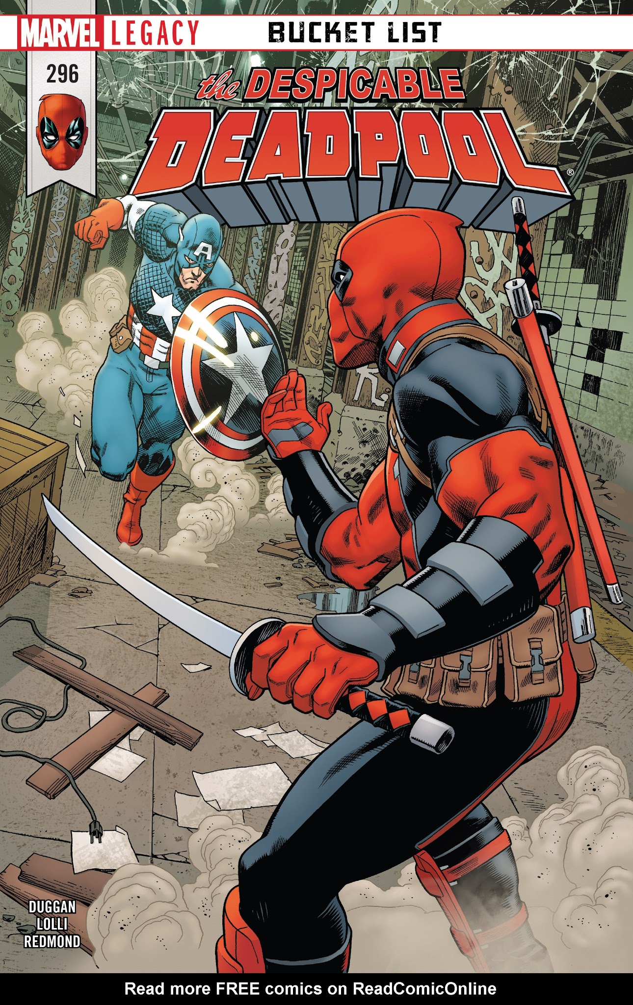 Read online Despicable Deadpool comic -  Issue #296 - 1