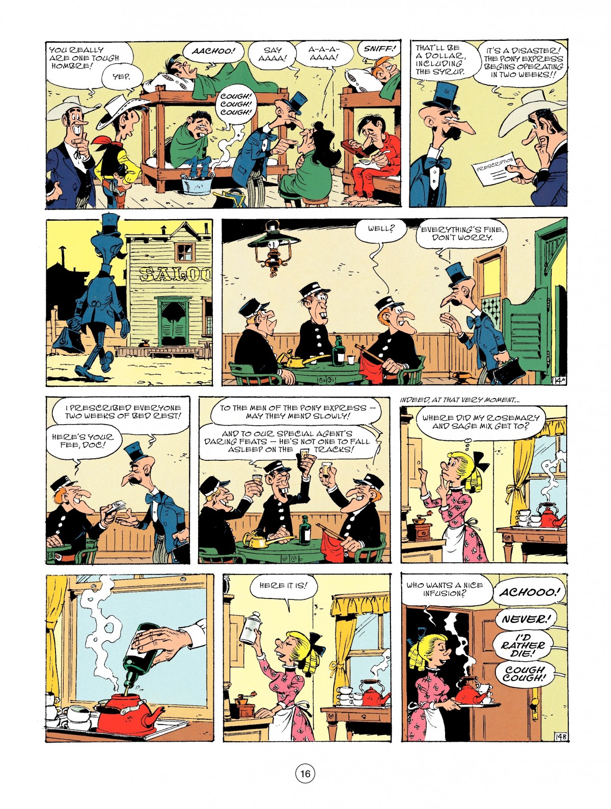 Read online A Lucky Luke Adventure comic -  Issue #46 - 16