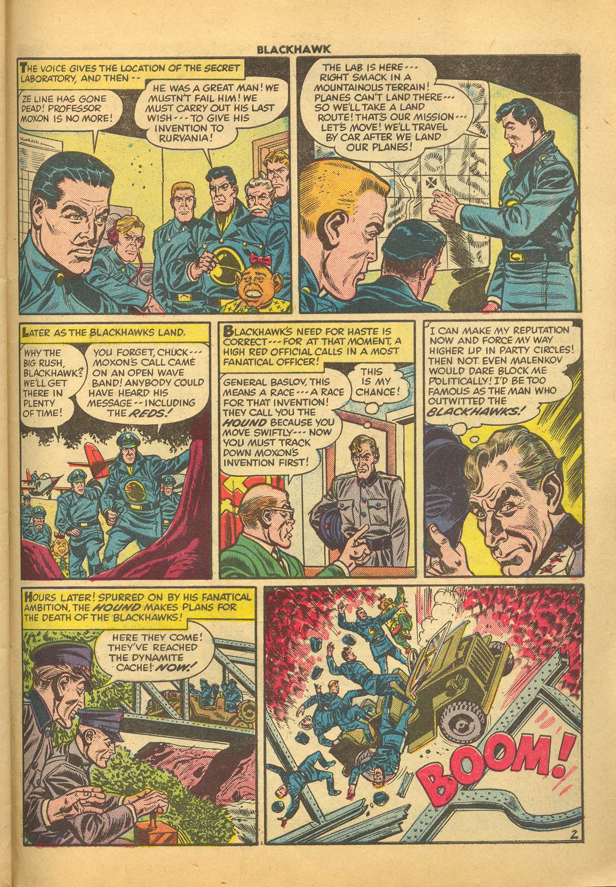 Read online Blackhawk (1957) comic -  Issue #84 - 27