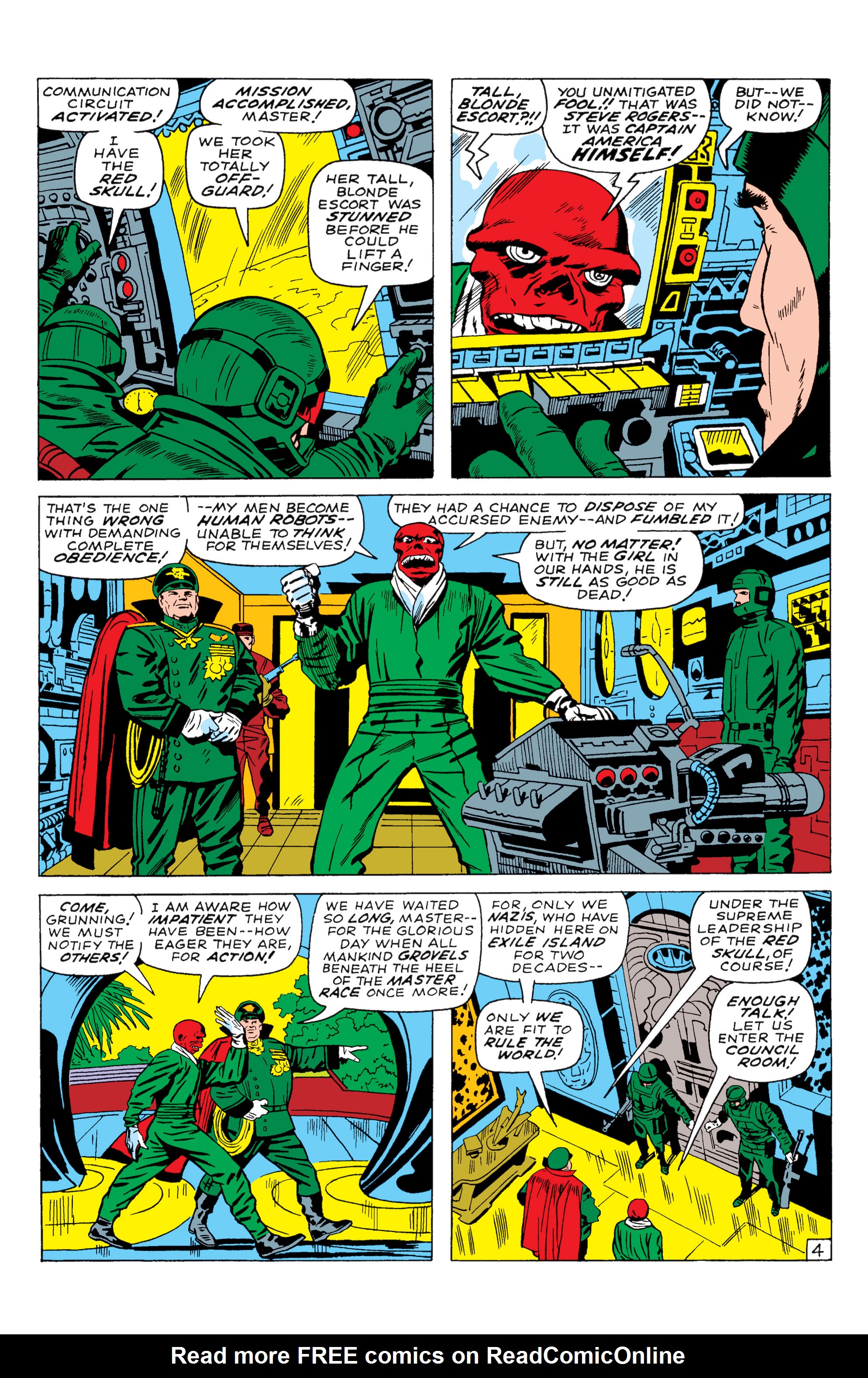 Read online Marvel Masterworks: Captain America comic -  Issue # TPB 3 (Part 1) - 52