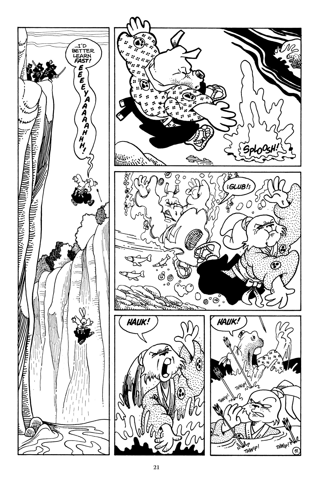 Read online The Usagi Yojimbo Saga comic -  Issue # TPB 1 - 21