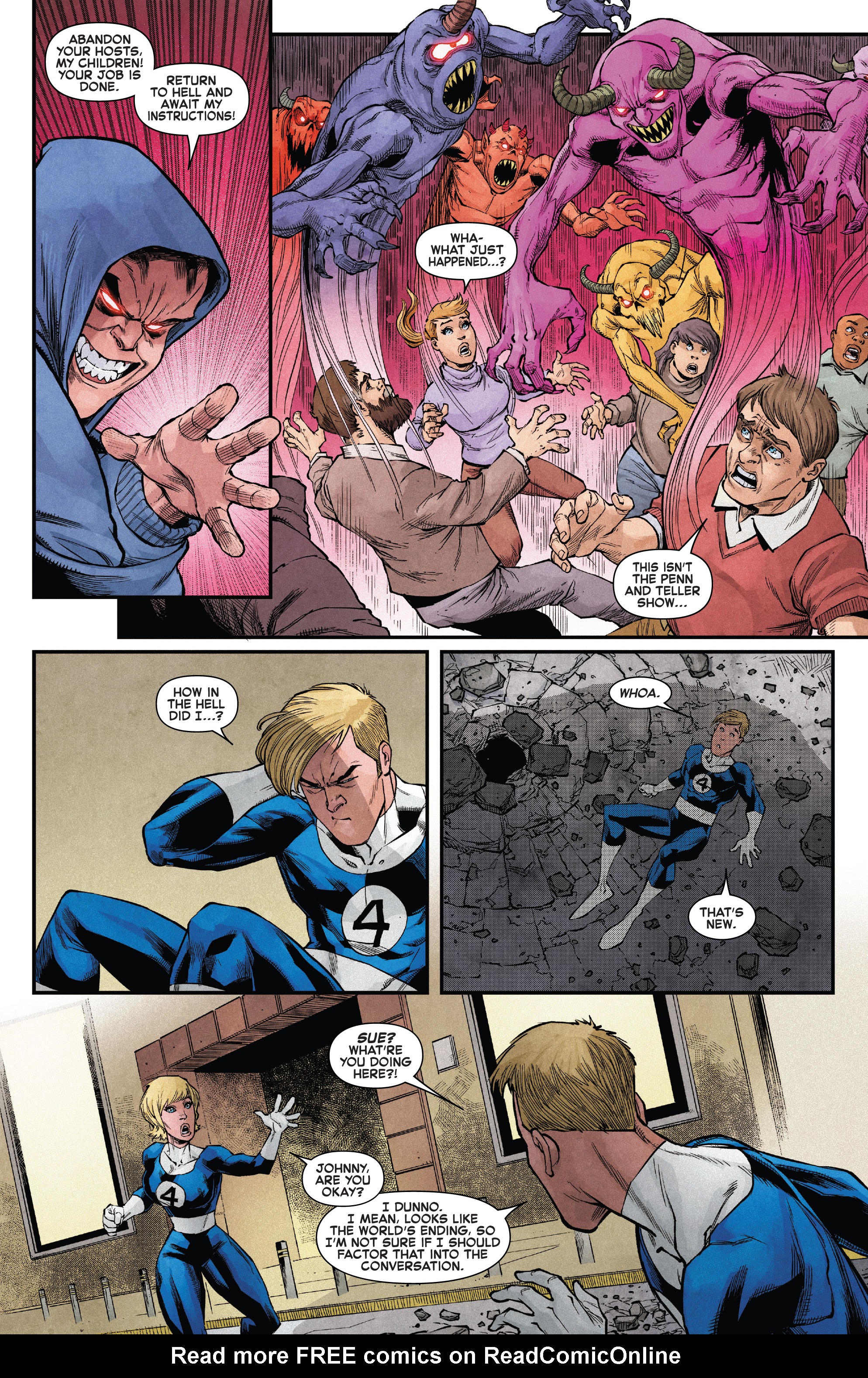 Read online New Fantastic Four comic -  Issue #5 - 6