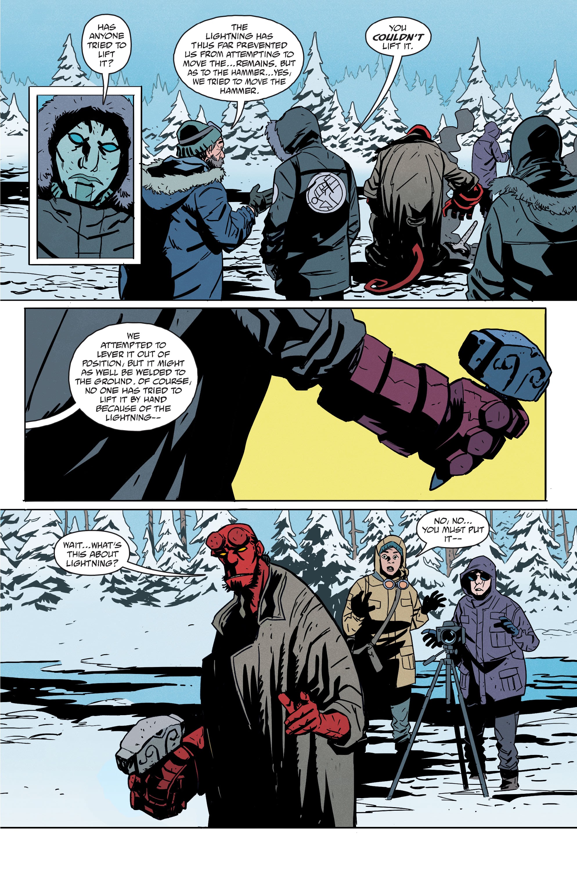 Read online Hellboy: The Bones of Giants comic -  Issue #1 - 7
