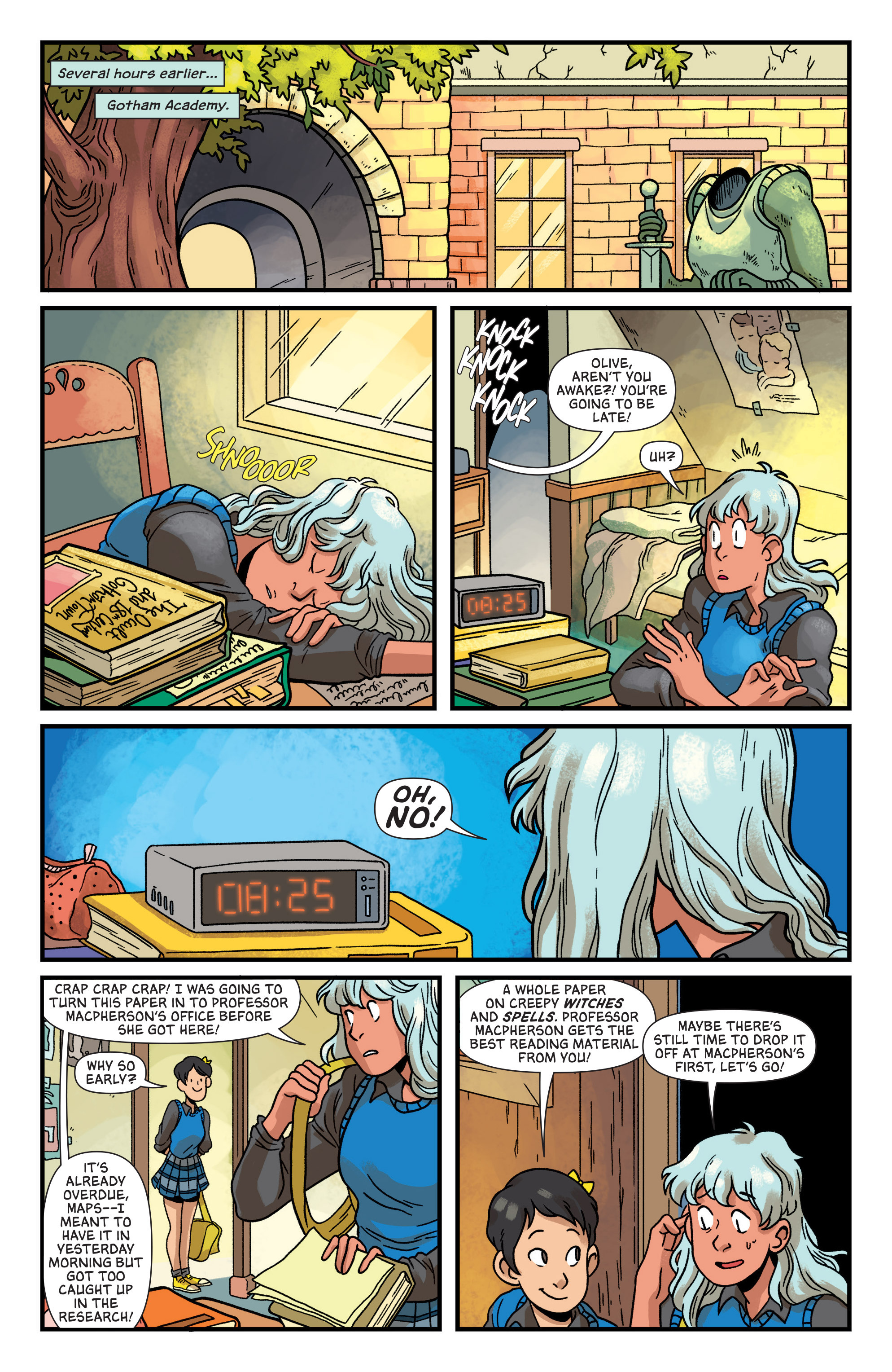 Read online Lumberjanes/Gotham Academy comic -  Issue #1 - 5