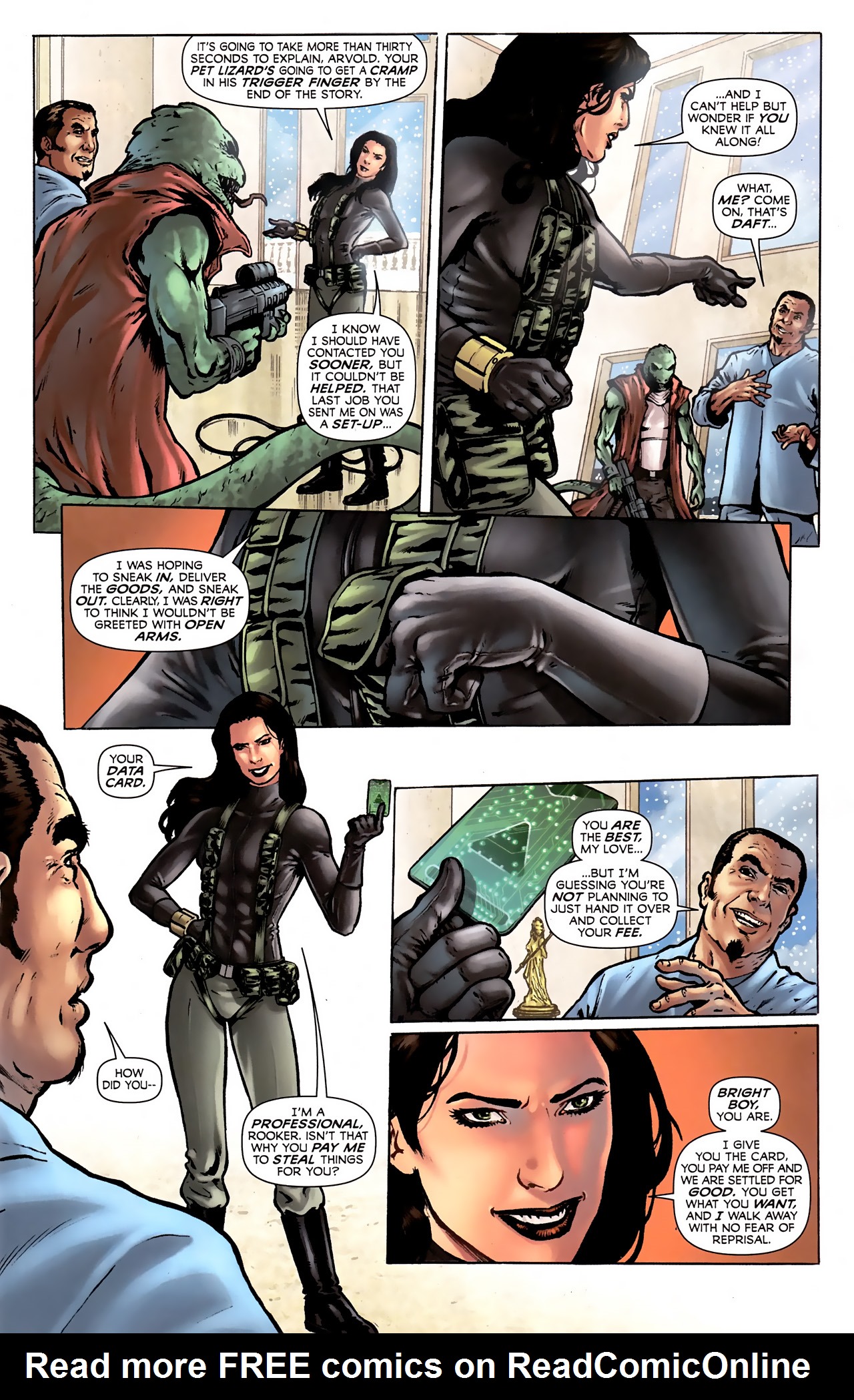 Read online Stargate Vala Mal Doran comic -  Issue #1 - 6