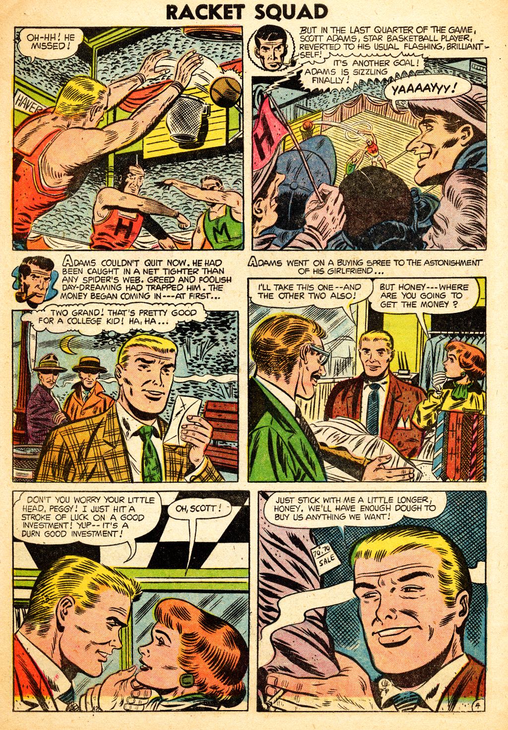 Read online Racket Squad in Action comic -  Issue #13 - 28