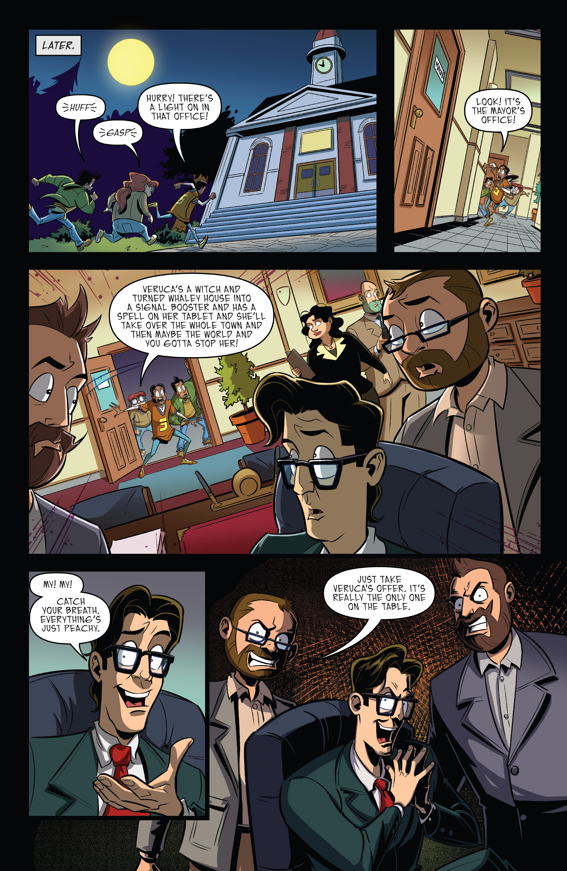 Read online Goosebumps: Horrors of the Witch House comic -  Issue #3 - 9