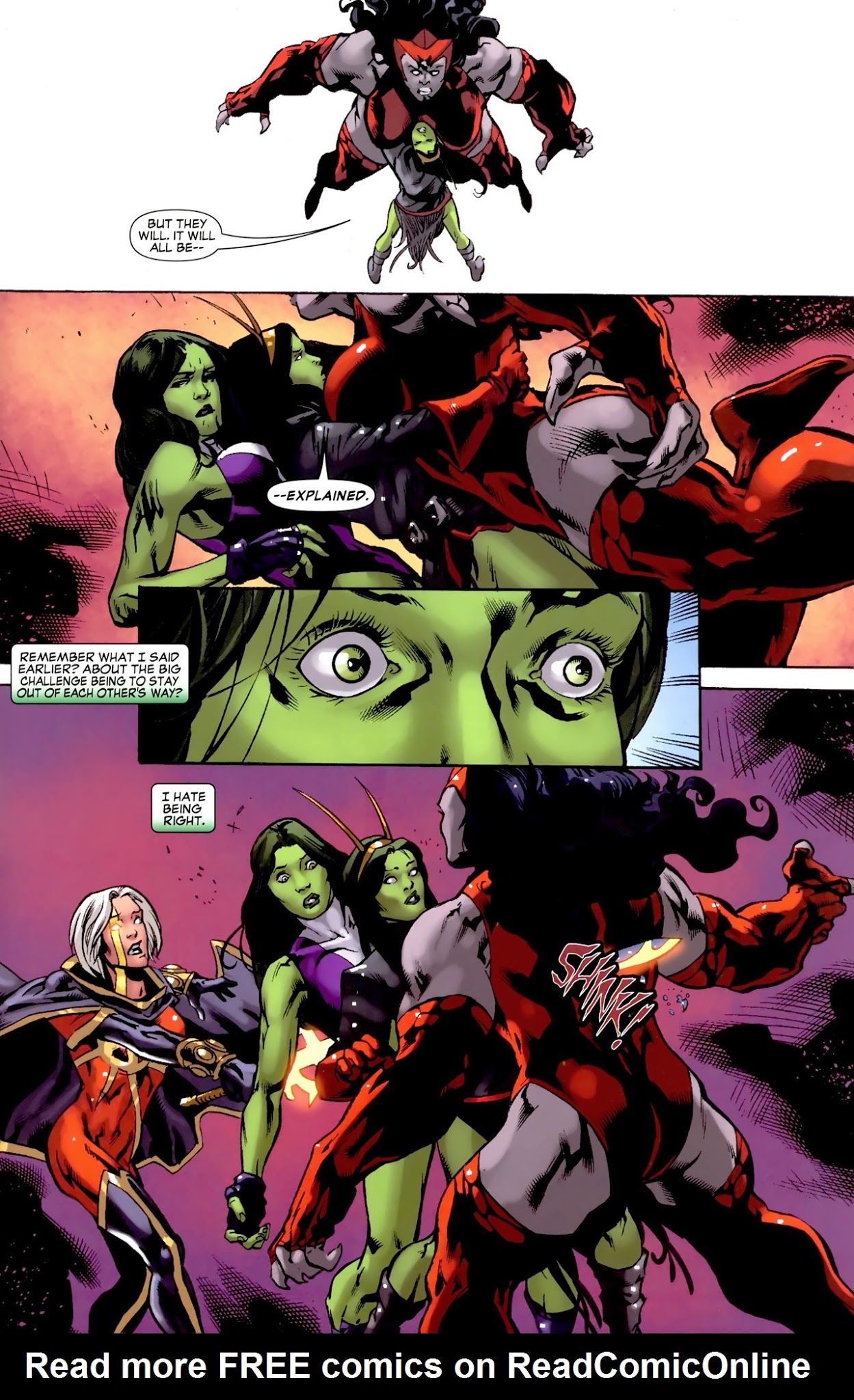 Read online She-Hulk: Cosmic Collision comic -  Issue # Full - 33