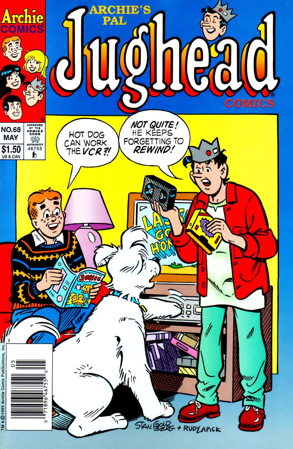 Read online Archie's Pal Jughead Comics comic -  Issue #68 - 1