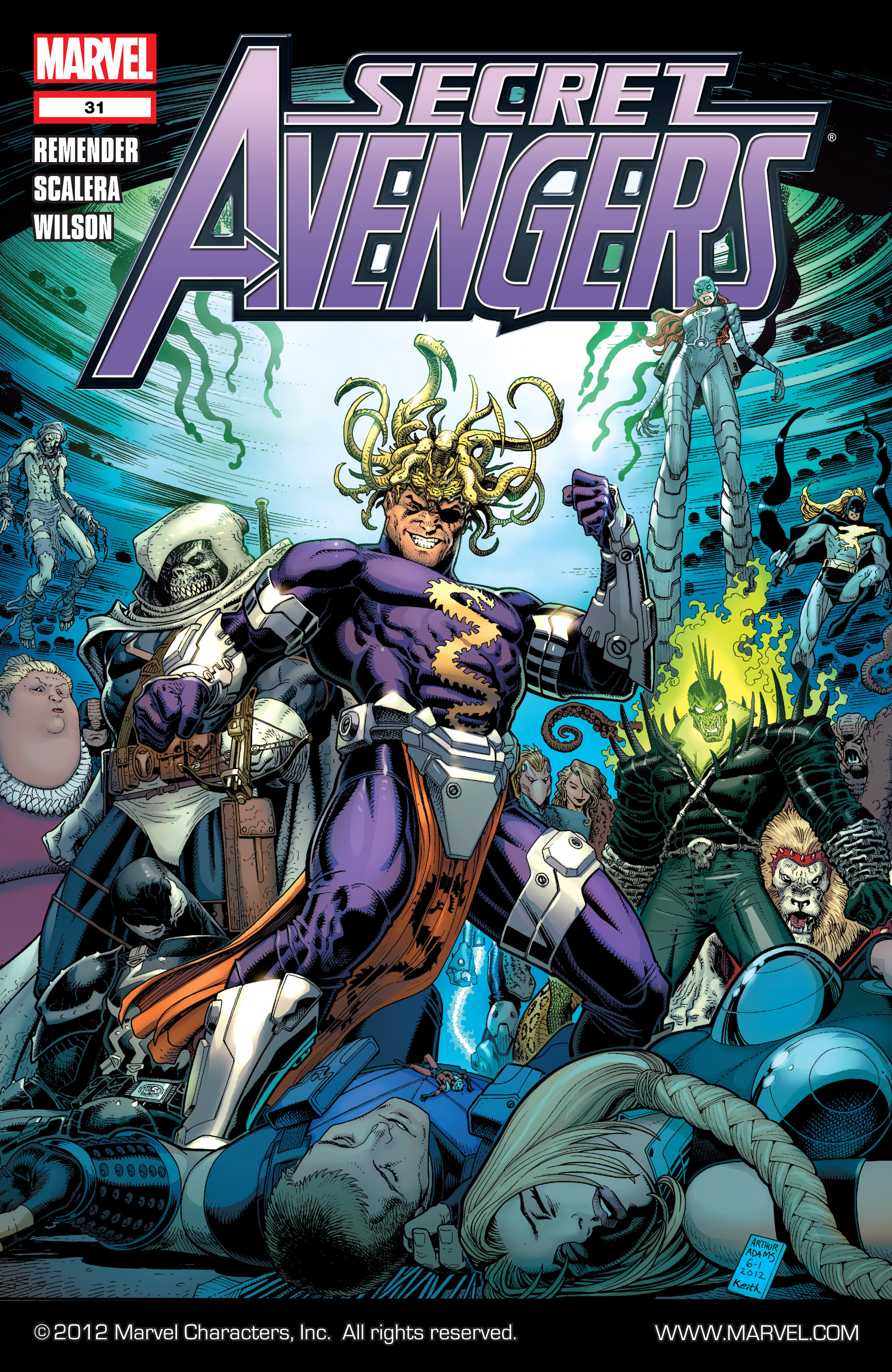 Read online Secret Avengers (2010) comic -  Issue #31 - 1