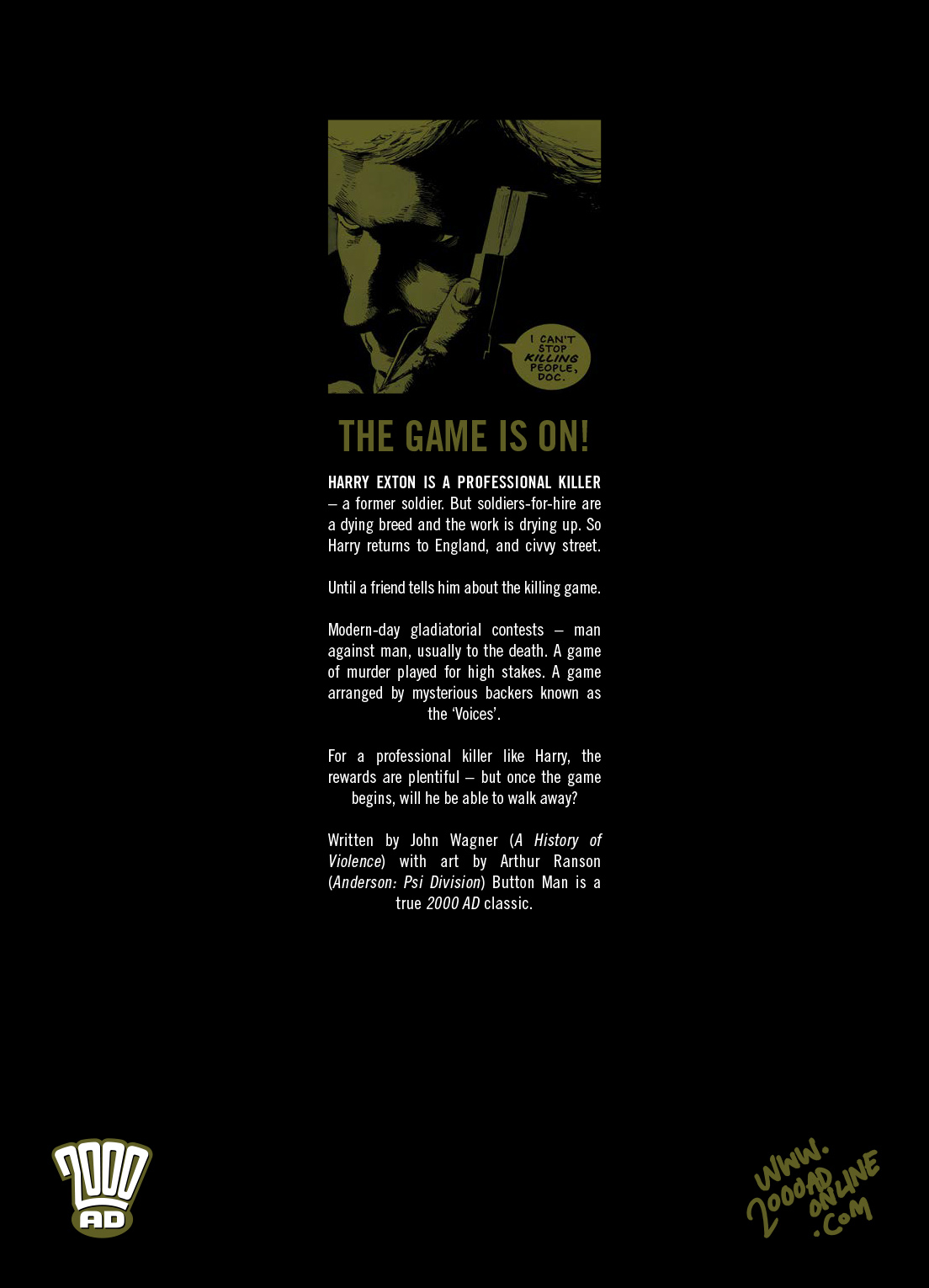 Read online Button Man comic -  Issue # TPB - 100