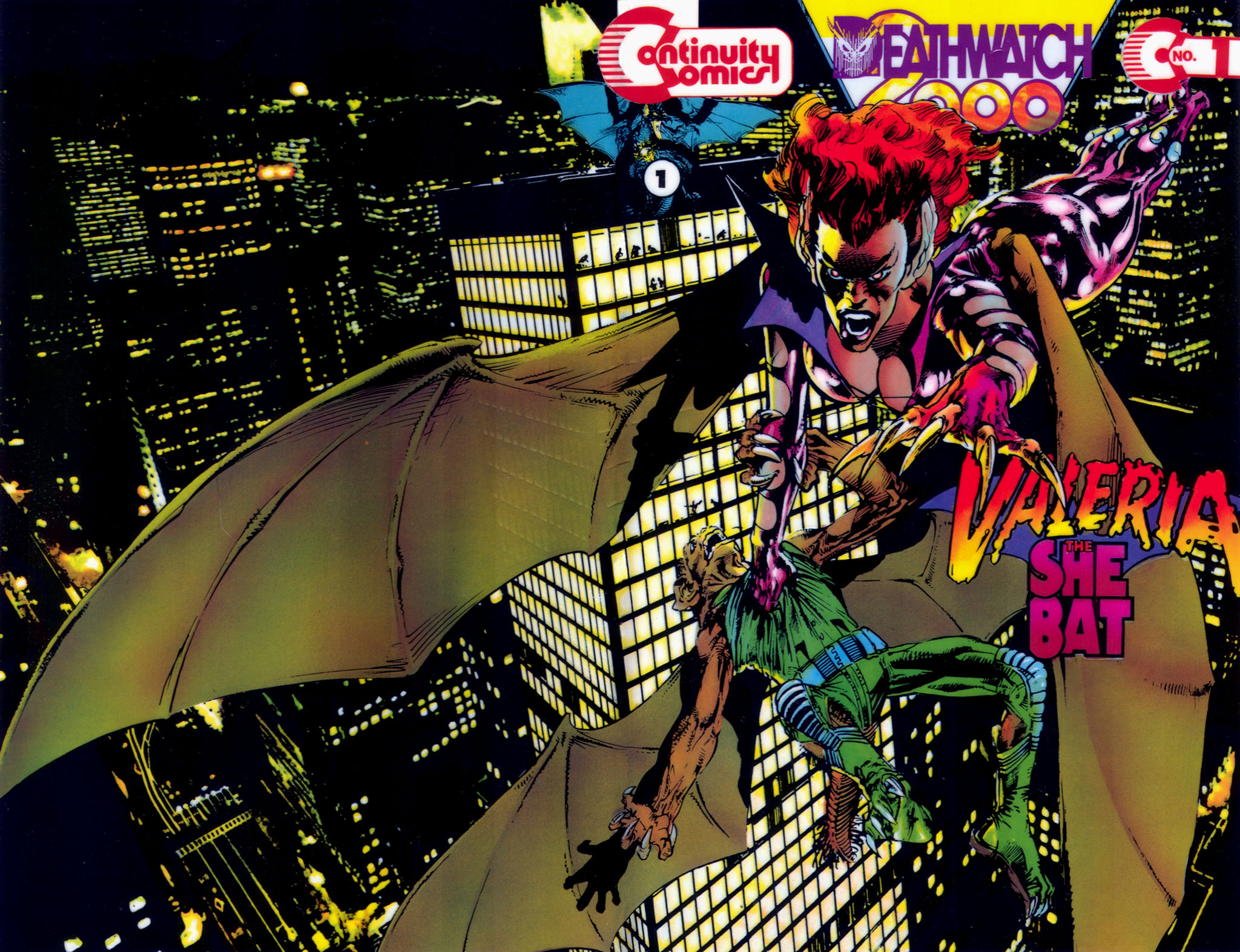 Read online Valeria the She Bat comic -  Issue #1 - 1