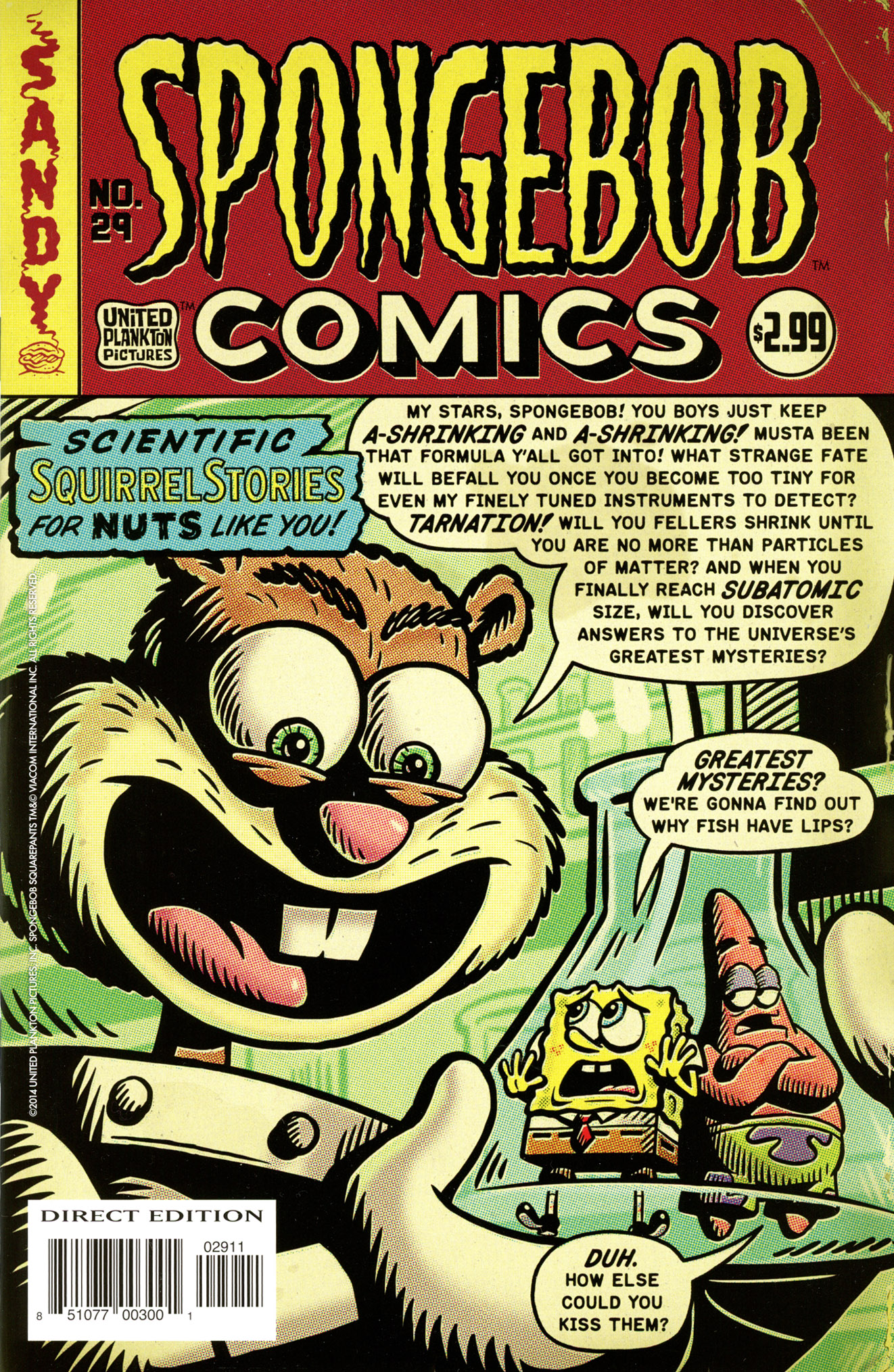 Read online SpongeBob Comics comic -  Issue #29 - 1