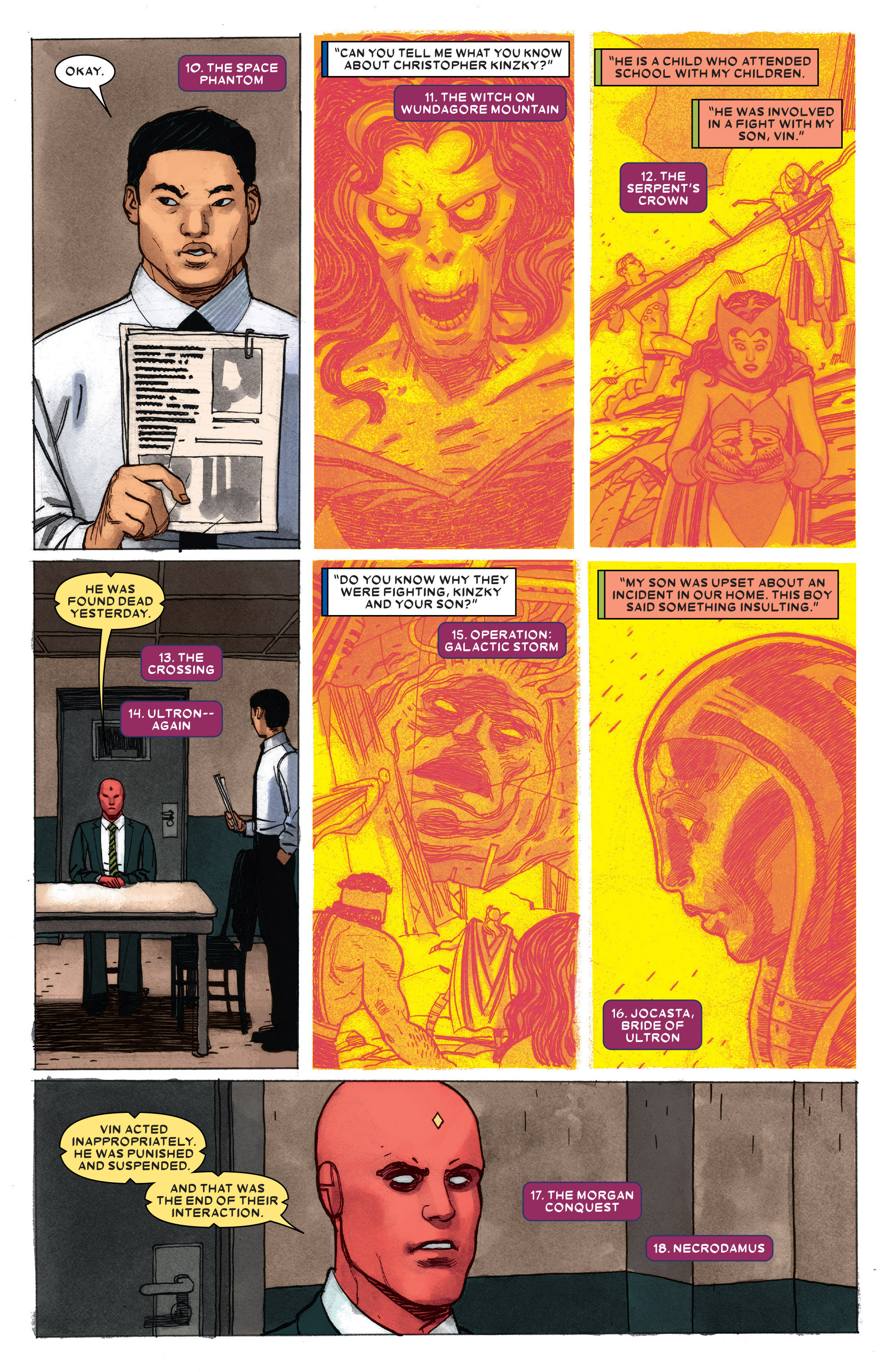 Read online Vision comic -  Issue #5 - 16