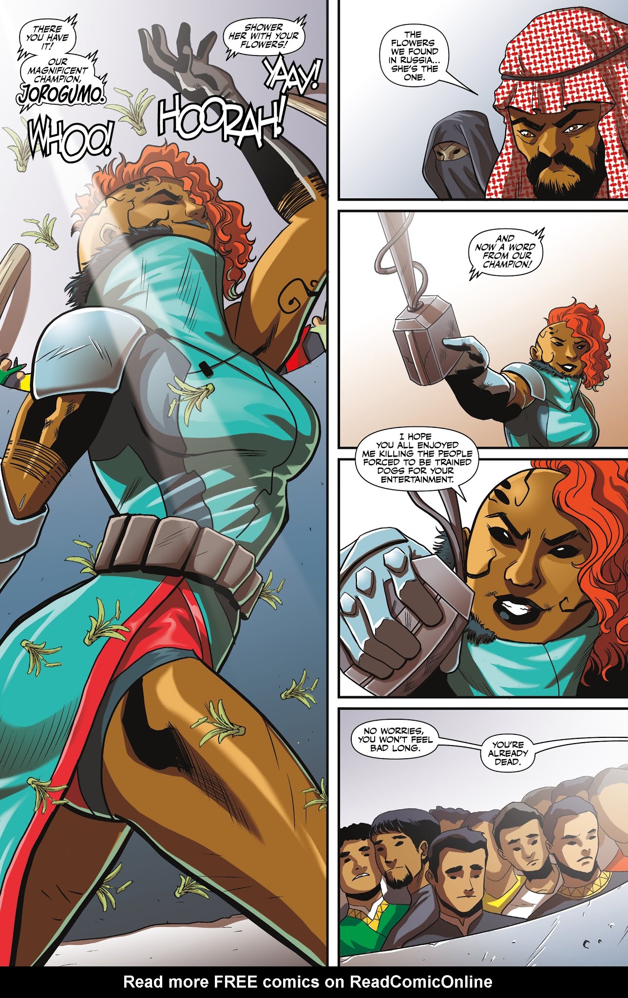 Read online Black: Widows and Orphans comic -  Issue #3 - 14