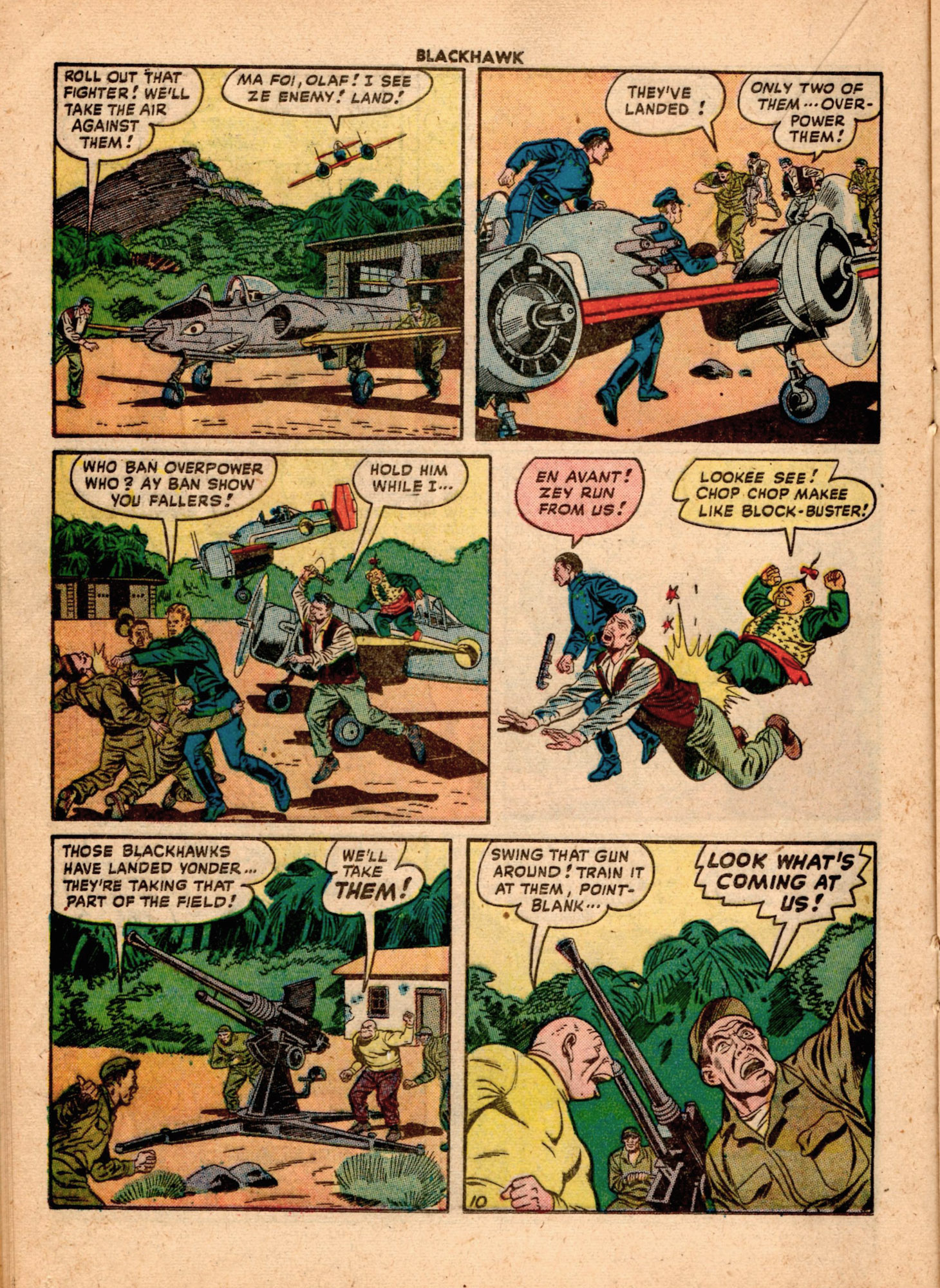 Read online Blackhawk (1957) comic -  Issue #21 - 24