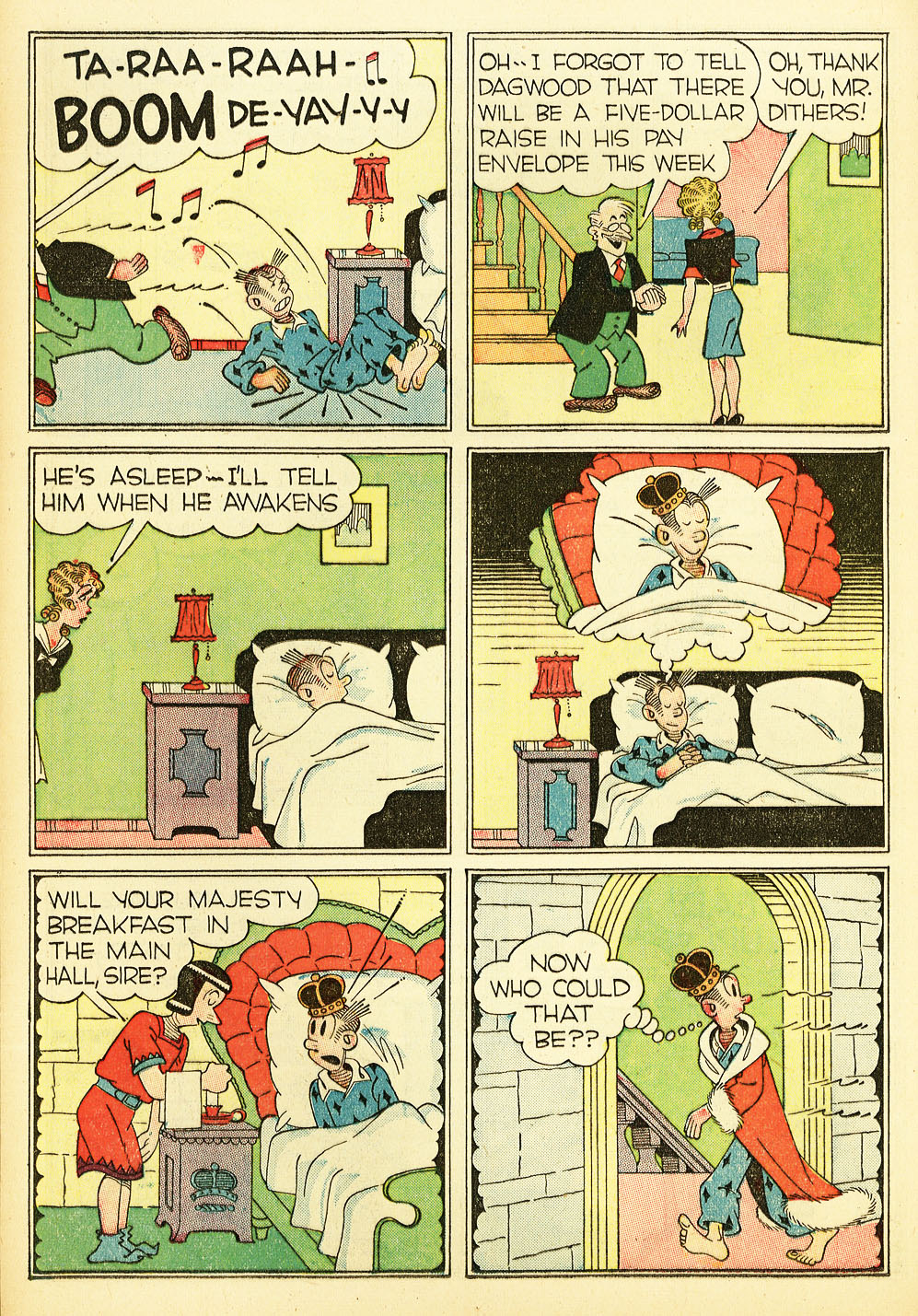 Read online Blondie Comics (1947) comic -  Issue #8 - 12