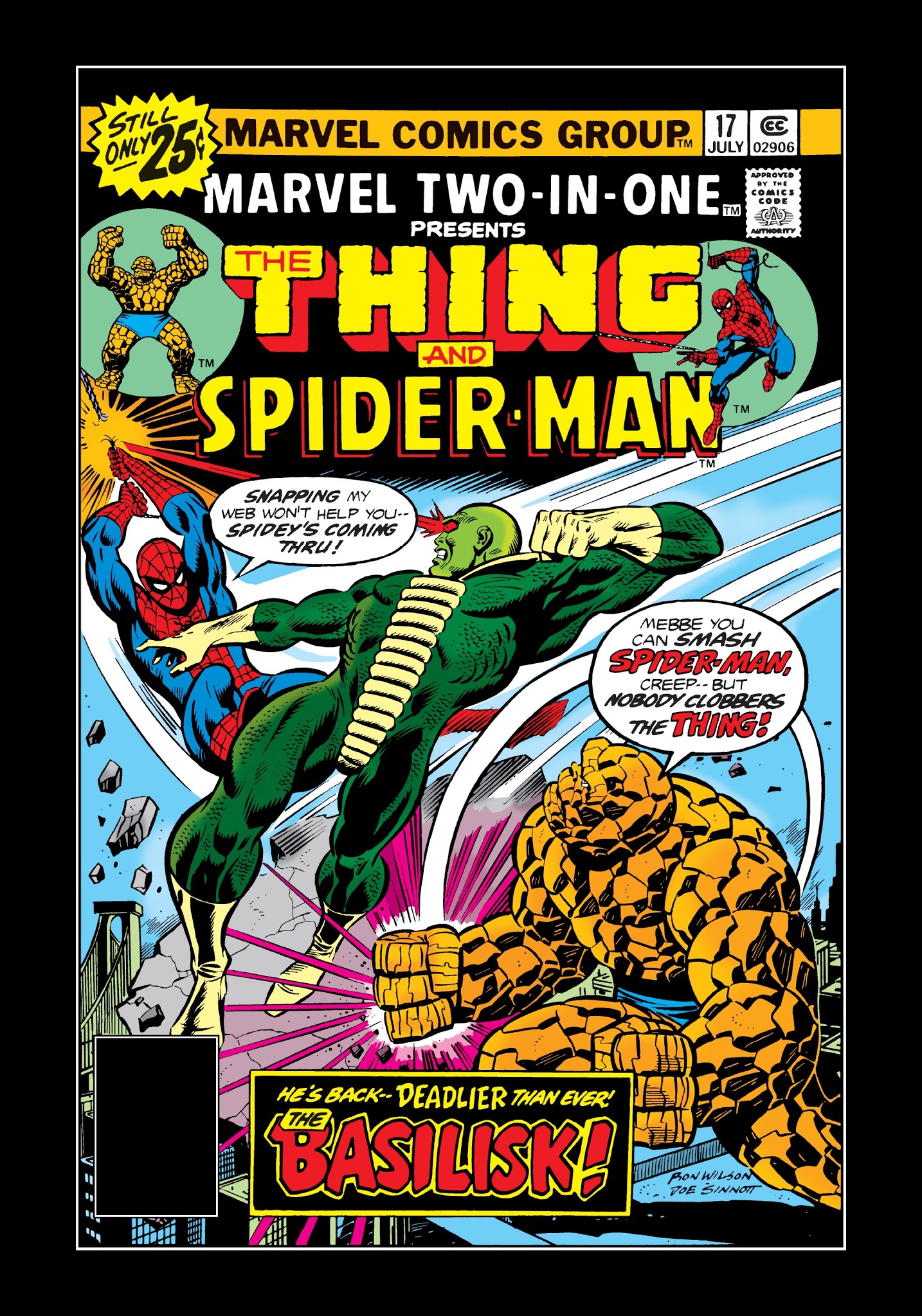 Read online Marvel Masterworks: Marvel Two-In-One comic -  Issue # TPB 2 - 122
